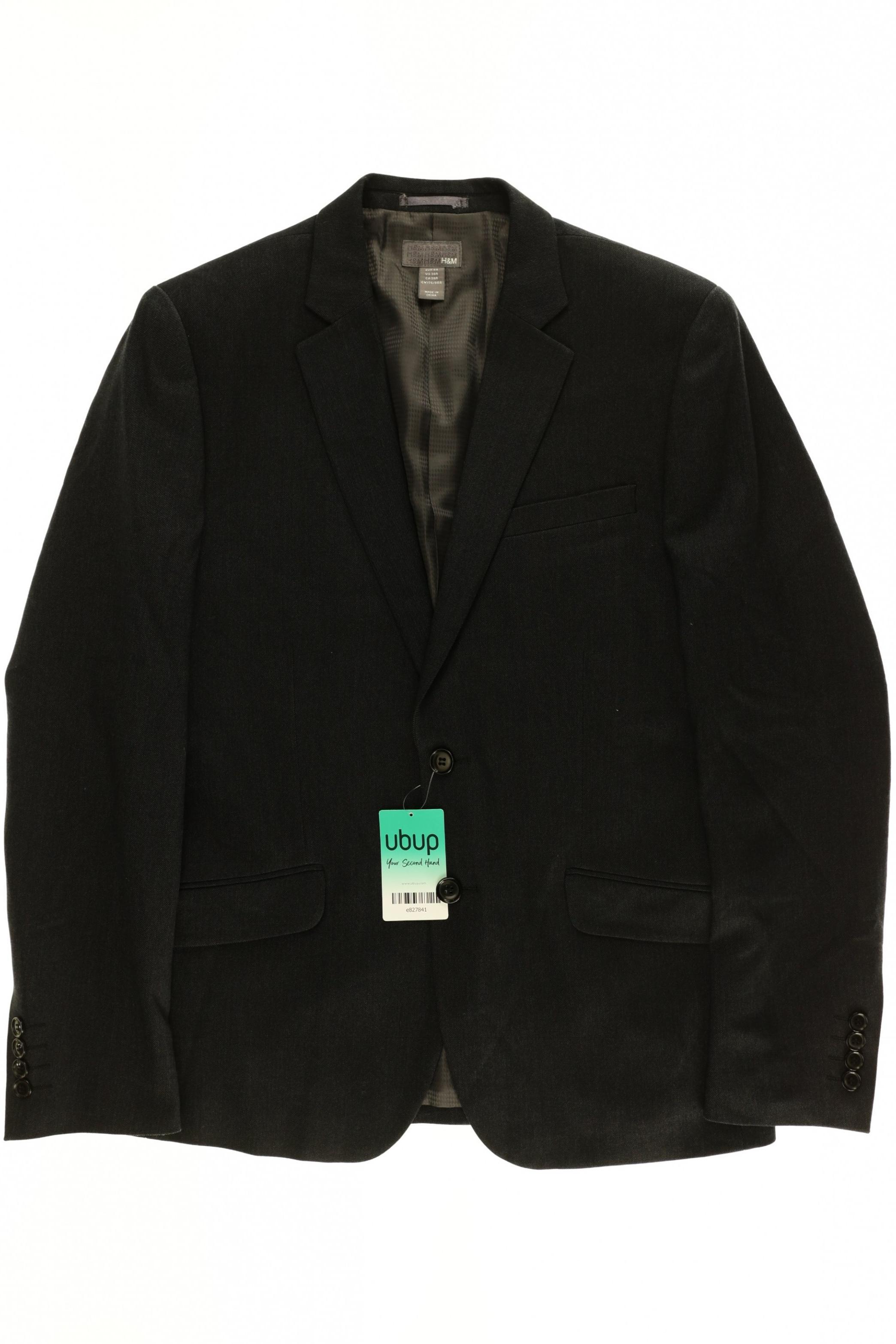 Thumbnail - H&amp;M Herren Sakko, schwarz, Gr. 48