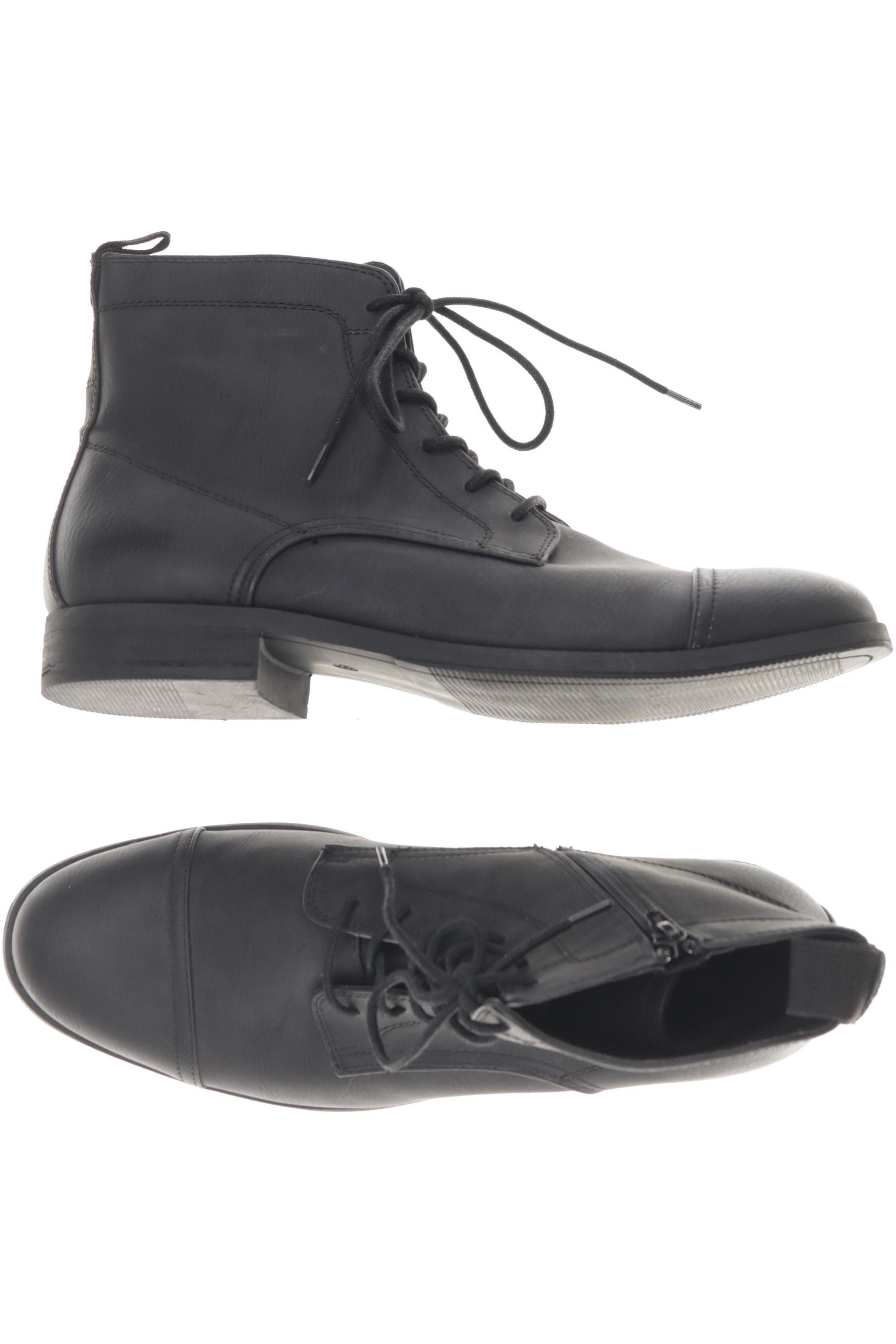 

H&M Herren Stiefel, schwarz, Gr. 45