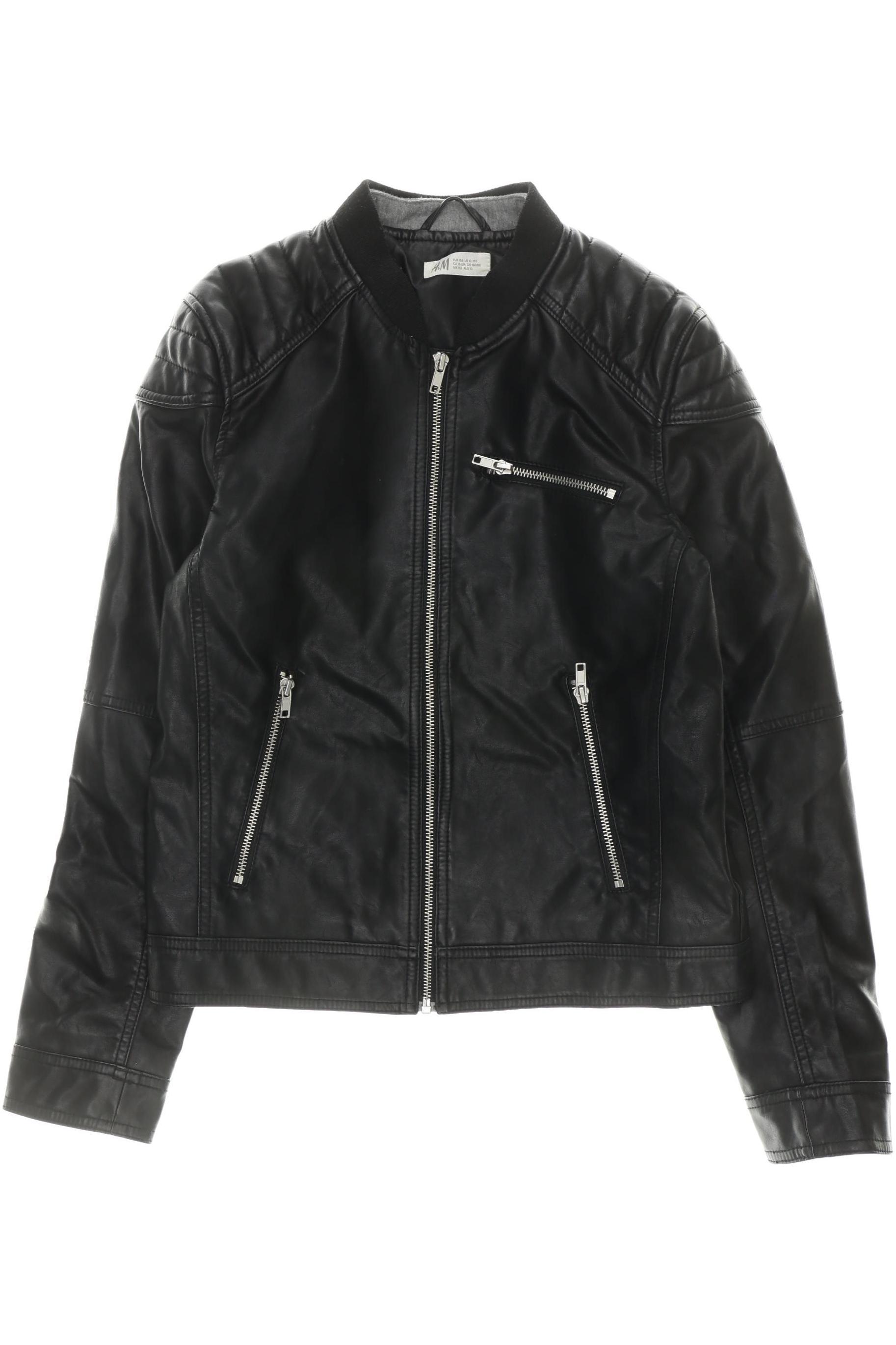 

H&M Jungen Jacke, schwarz, Gr. 158
