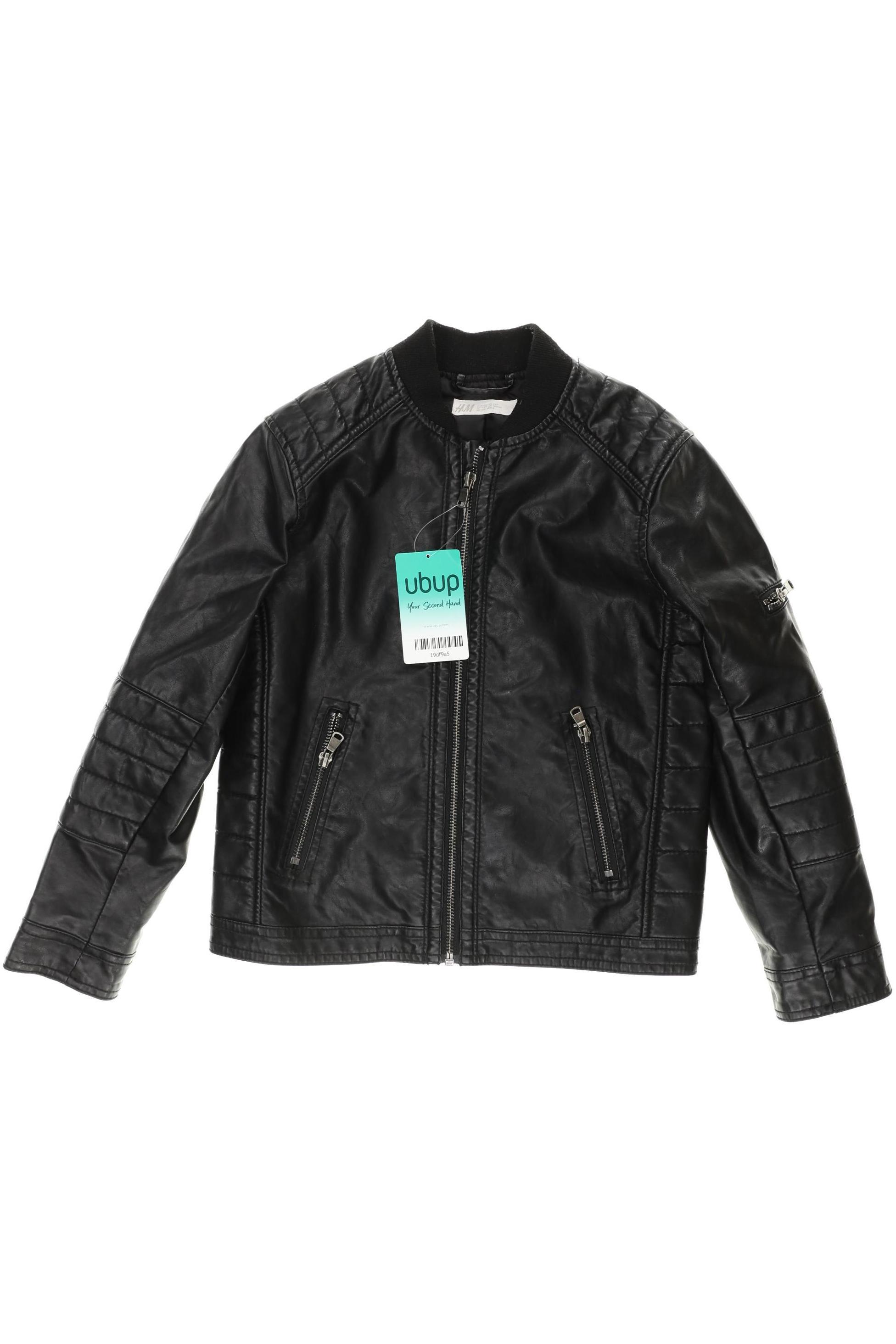 

H&M Jungen Jacke, schwarz, Gr. 128