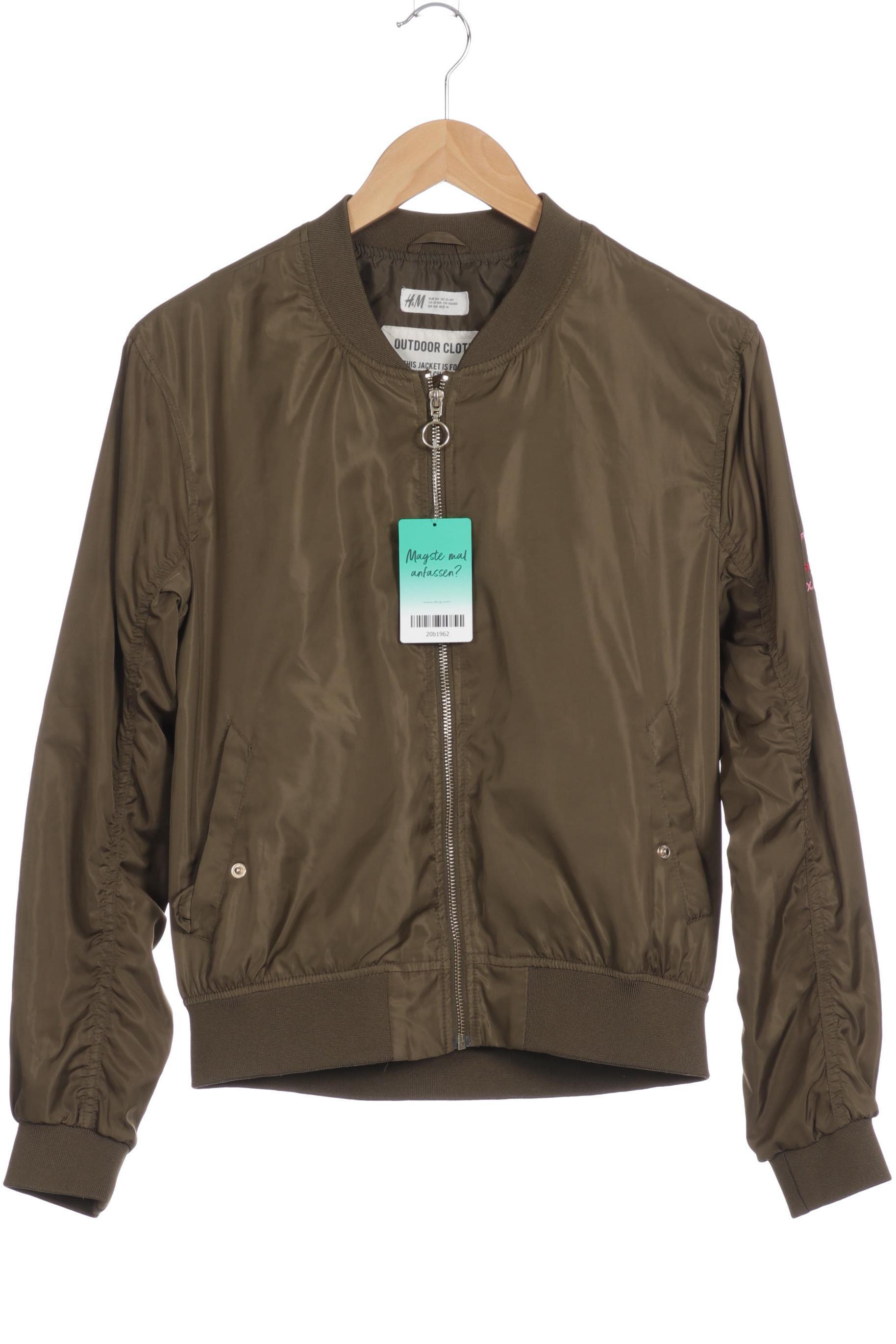 

H&M Mädchen Jacke, grün, Gr. 164