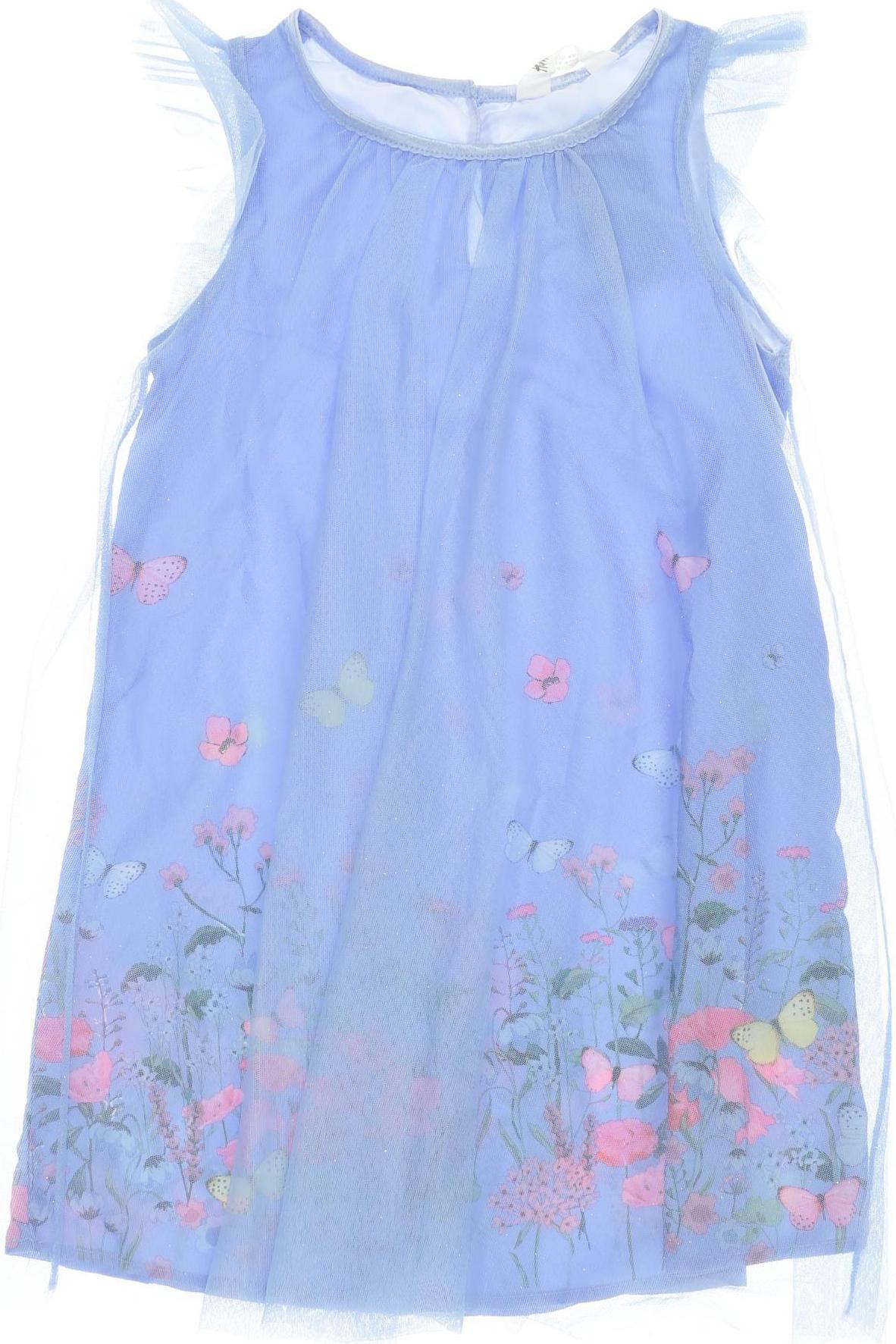 

H&M Mädchen Kleid, blau, Gr. 122