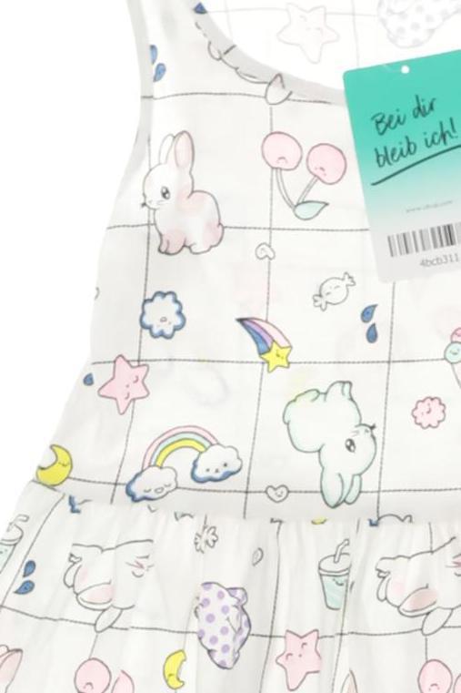 Thumbnail - H&amp;M Mädchen Kleid, weiß, Gr. 110