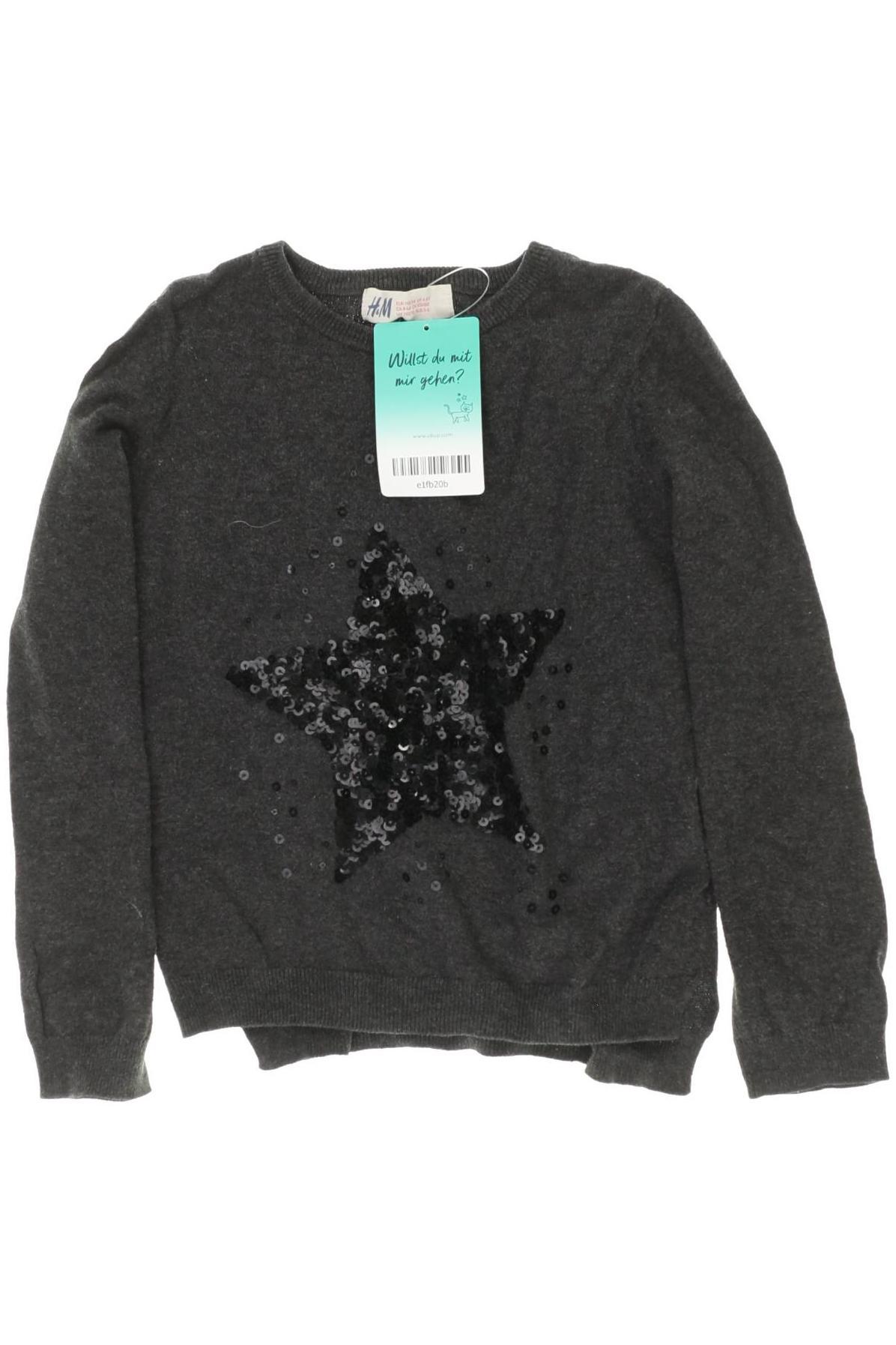

H&M Mädchen Pullover, grau, Gr. 110