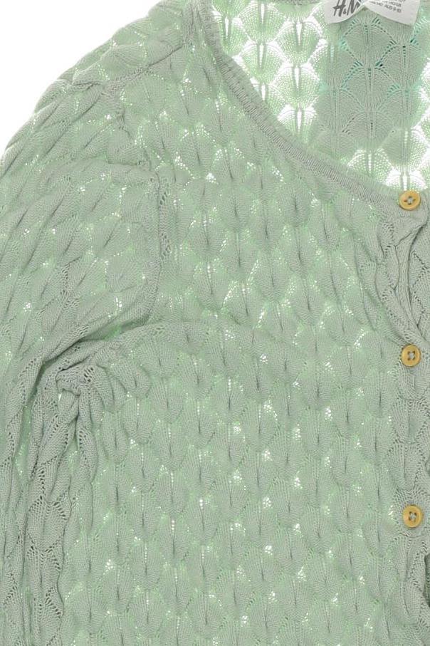Thumbnail - H&amp;M Mädchen Strickjacke, grün, Gr. 134