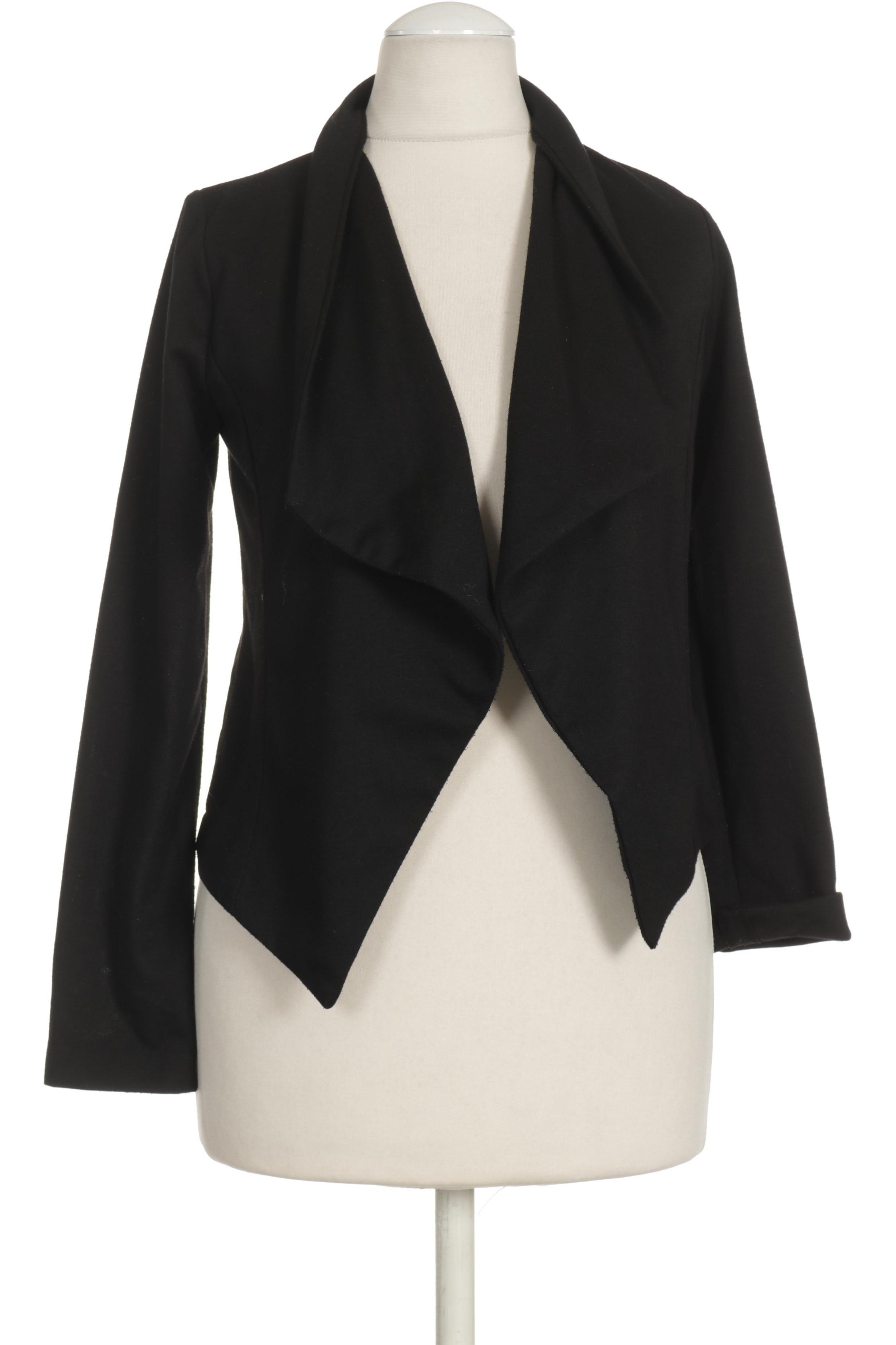 

H&M Mädchen Strickjacke, schwarz, Gr. 146