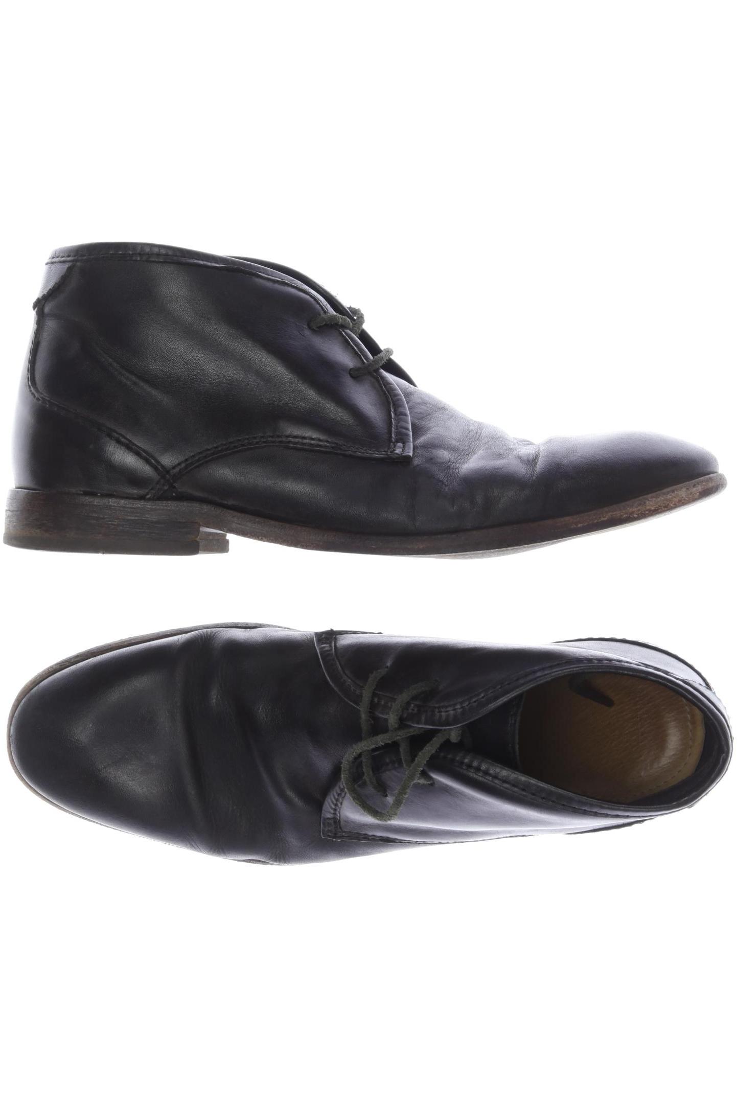 

H by Hudson Herren Halbschuh, schwarz, Gr. 40