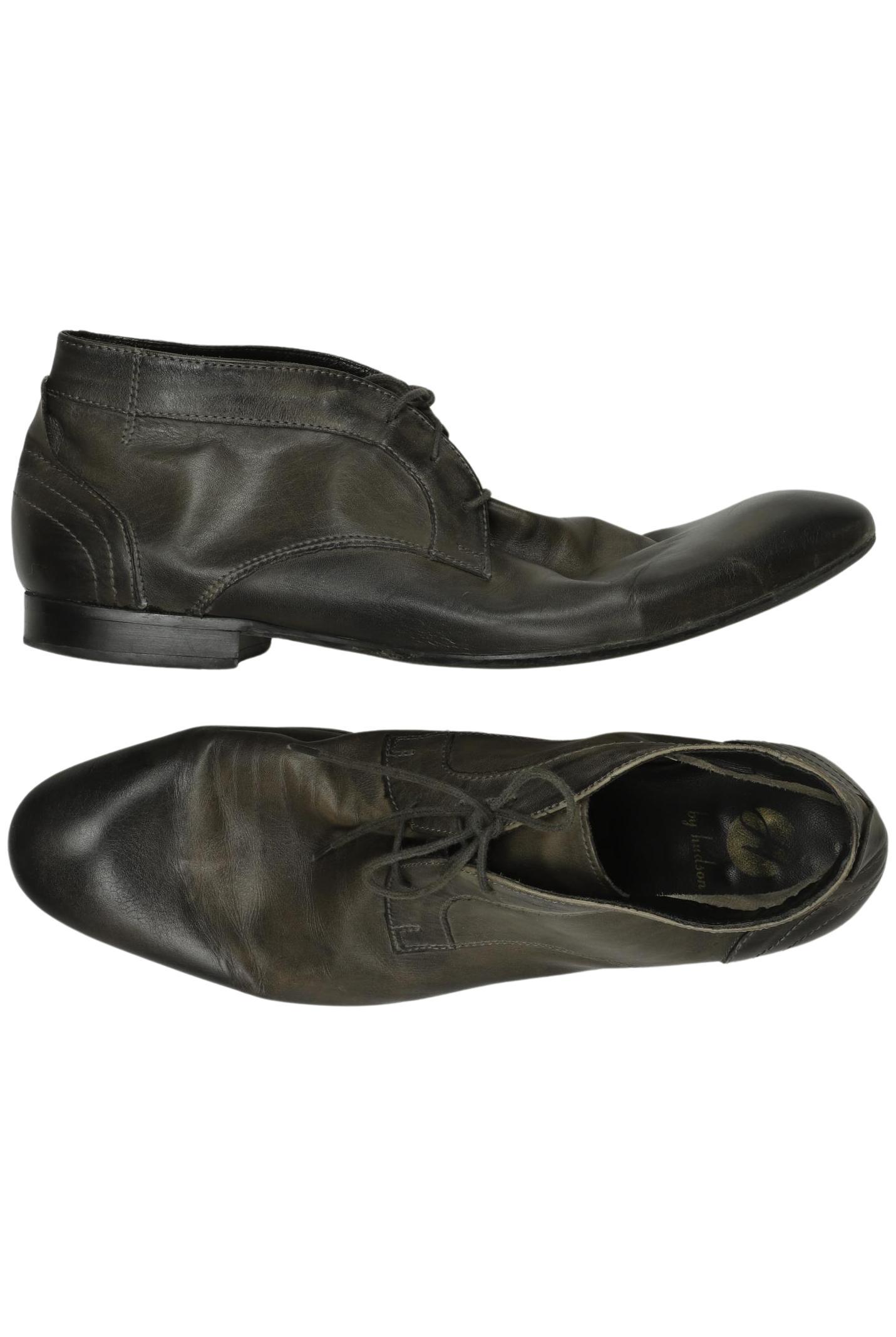 

H by Hudson Herren Halbschuh, grün, Gr. 45