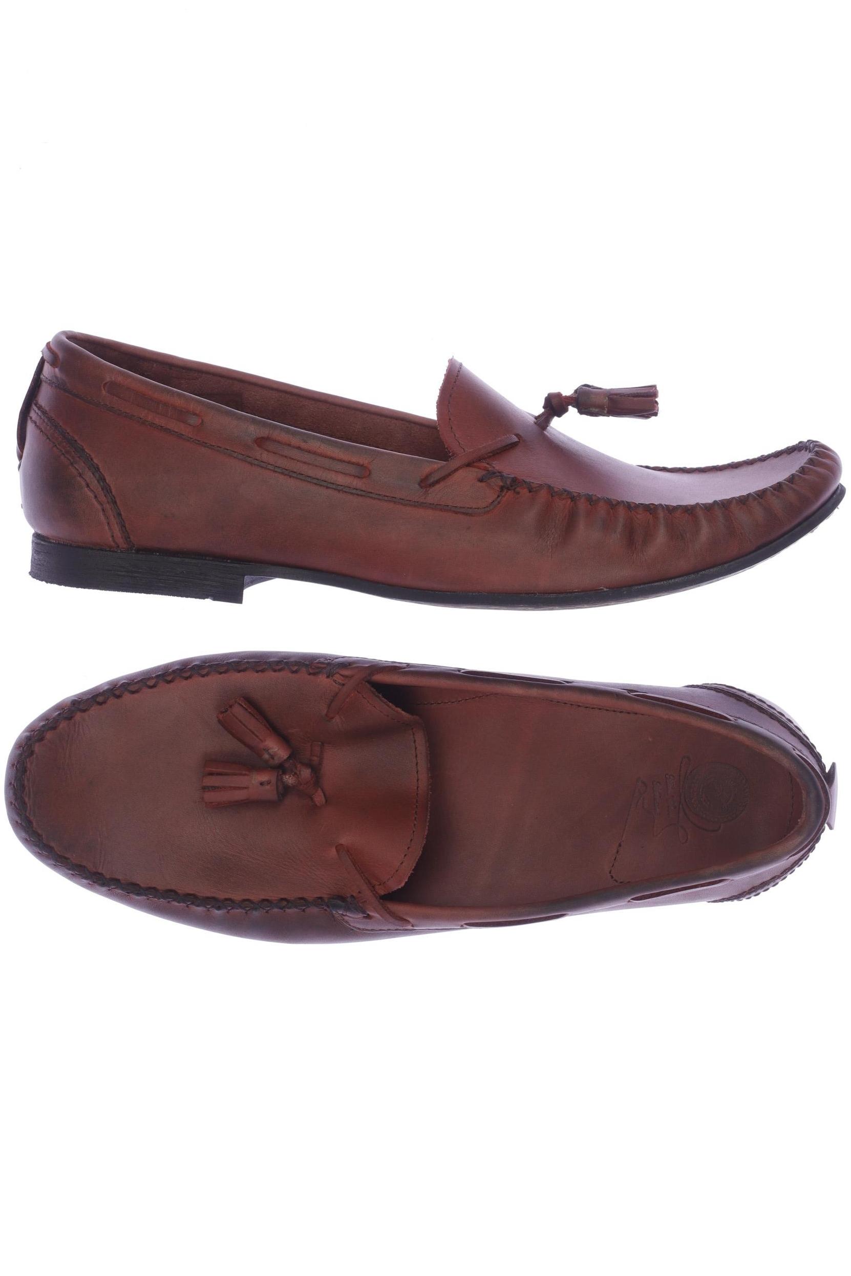 

H by Hudson Herren Halbschuh, bordeaux, Gr. 44