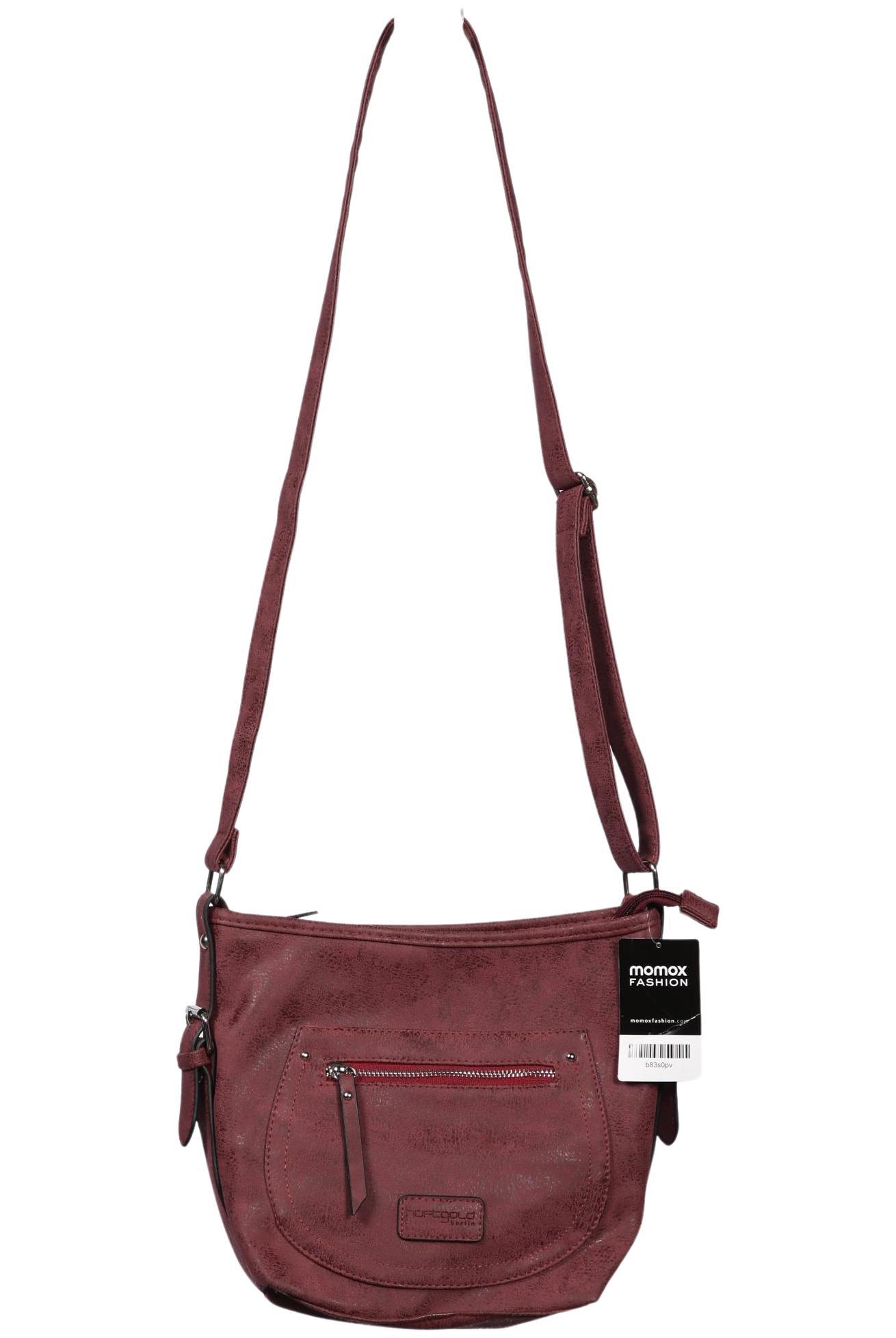 

hüftgold berlin Damen Handtasche, bordeaux, Gr.