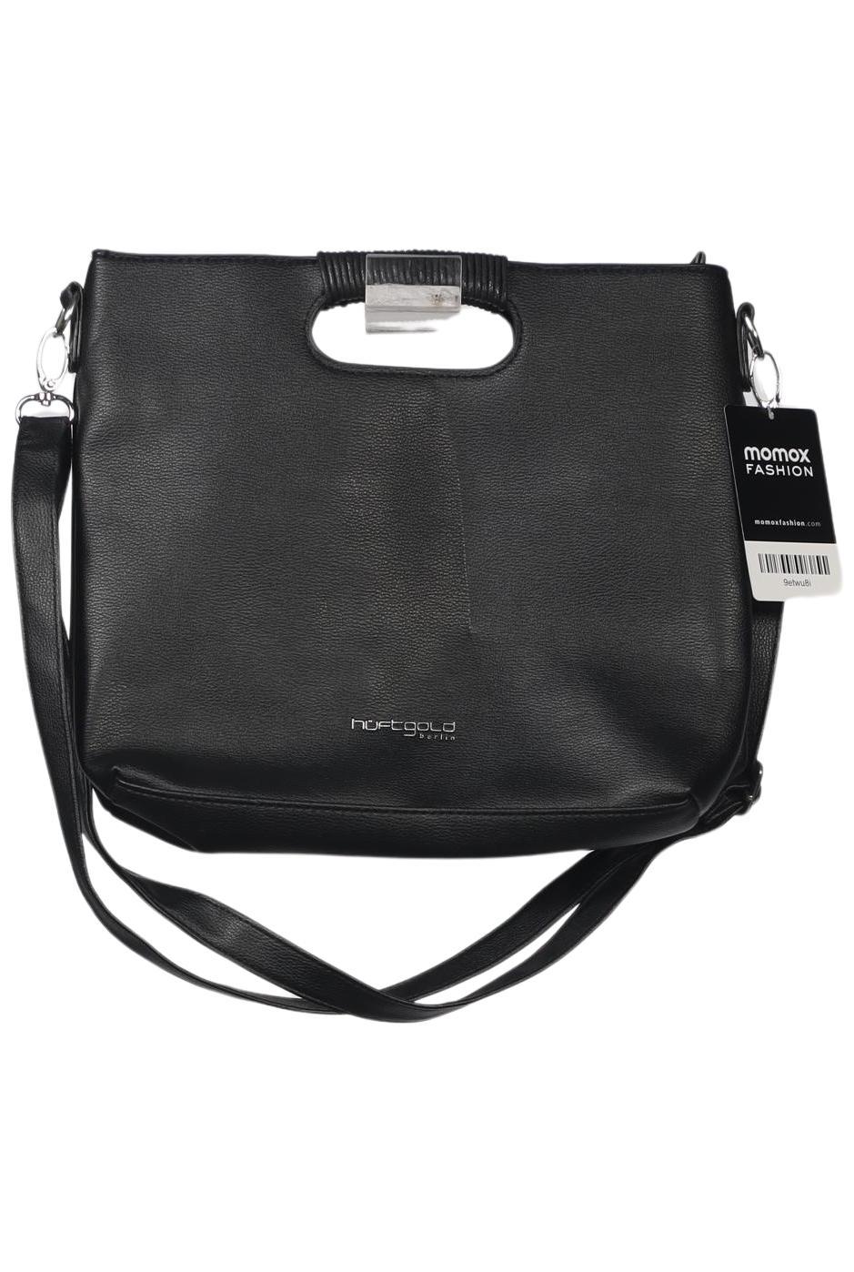 

hüftgold berlin Damen Handtasche, schwarz, Gr.