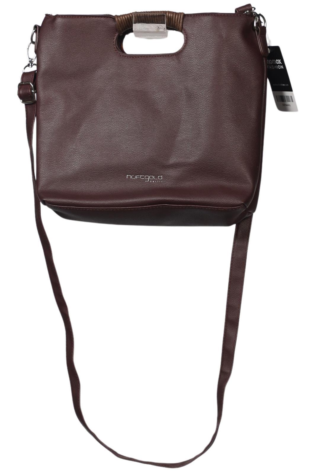 

hüftgold berlin Damen Handtasche, bordeaux, Gr.