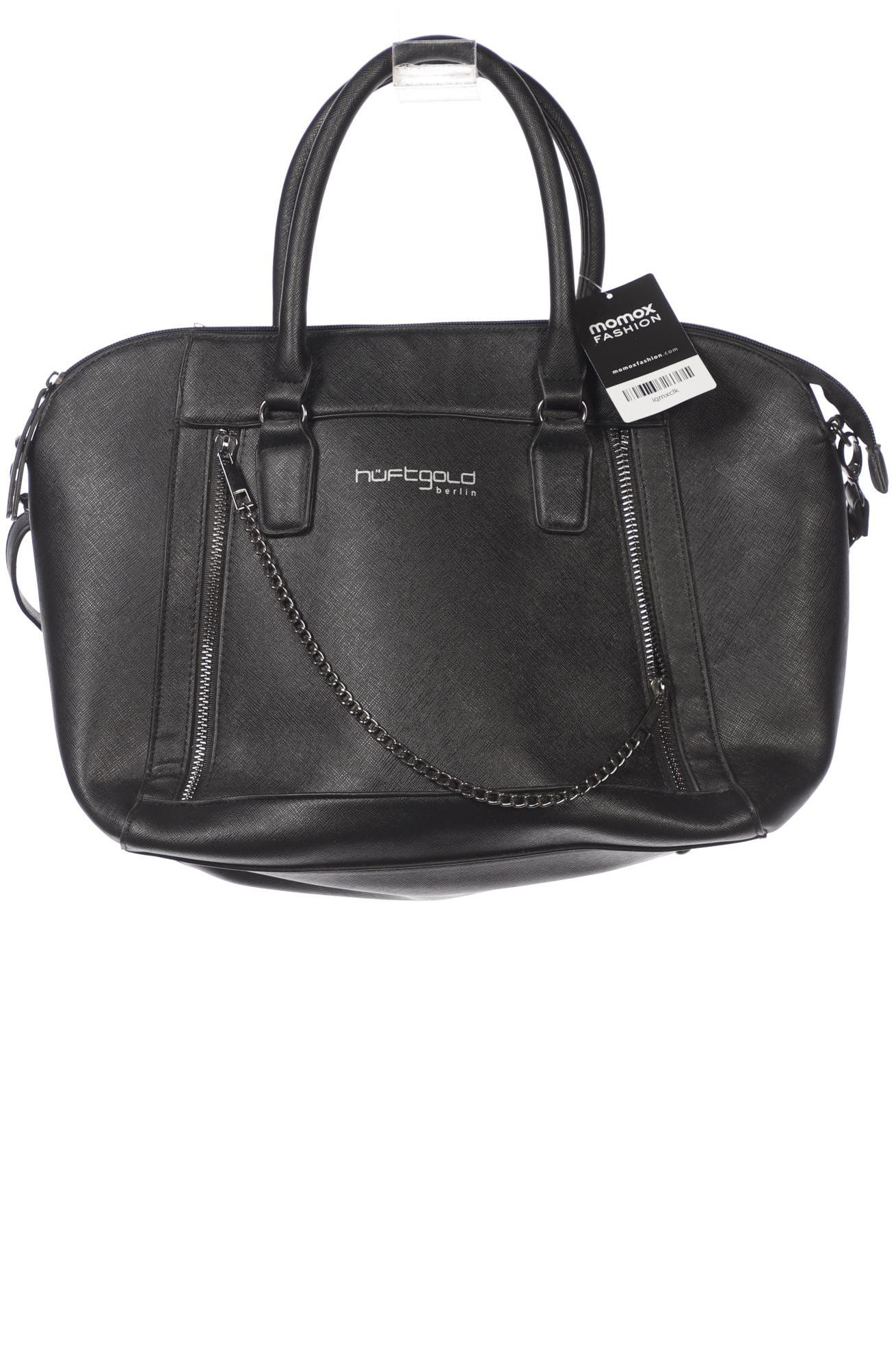 

hüftgold berlin Damen Handtasche, schwarz, Gr.