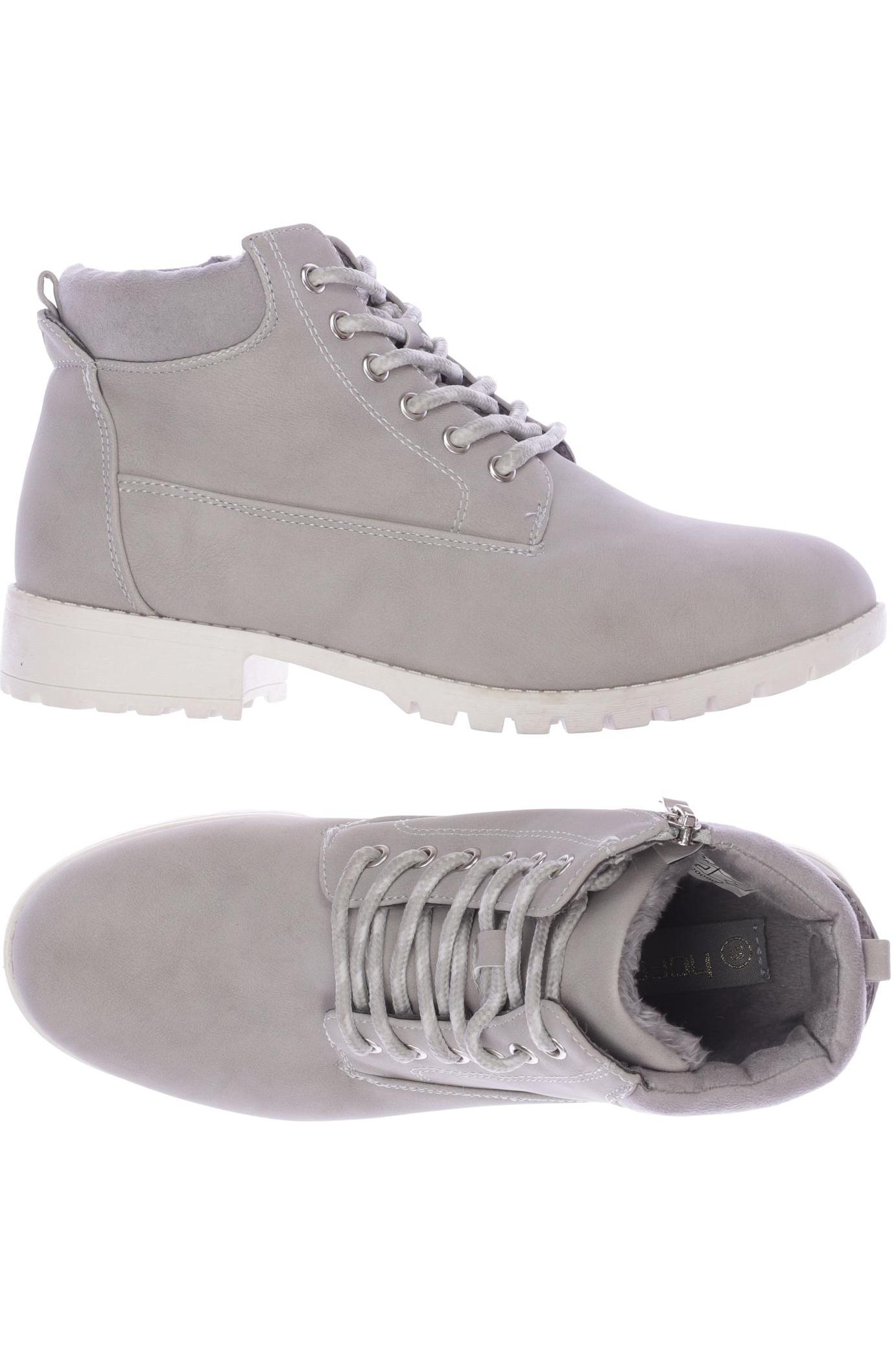 

hüftgold berlin Damen Stiefelette, grau, Gr. 38