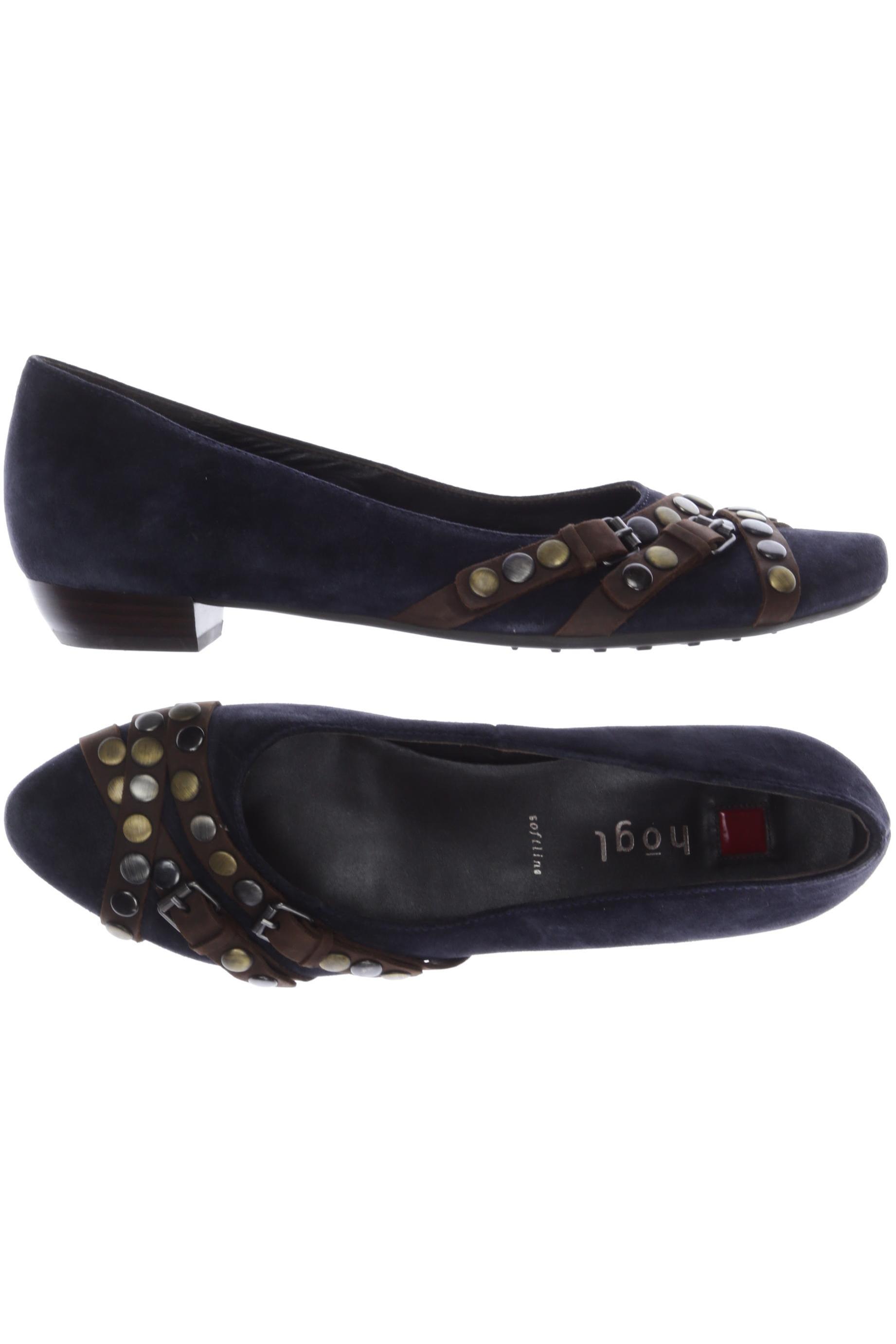 

högl Damen Ballerinas, marineblau, Gr. 5