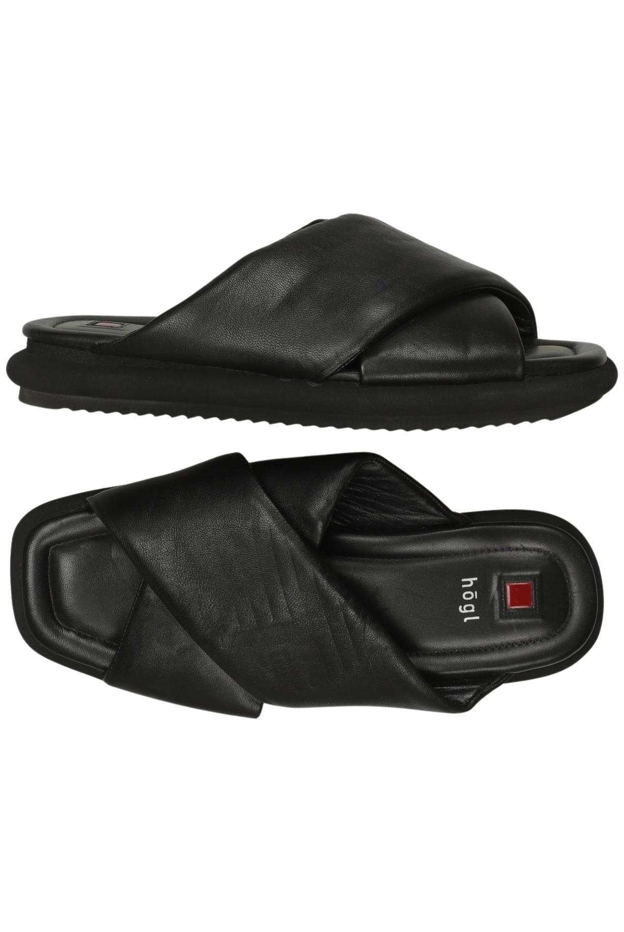 

högl Damen Sandale, schwarz, Gr. 6.5