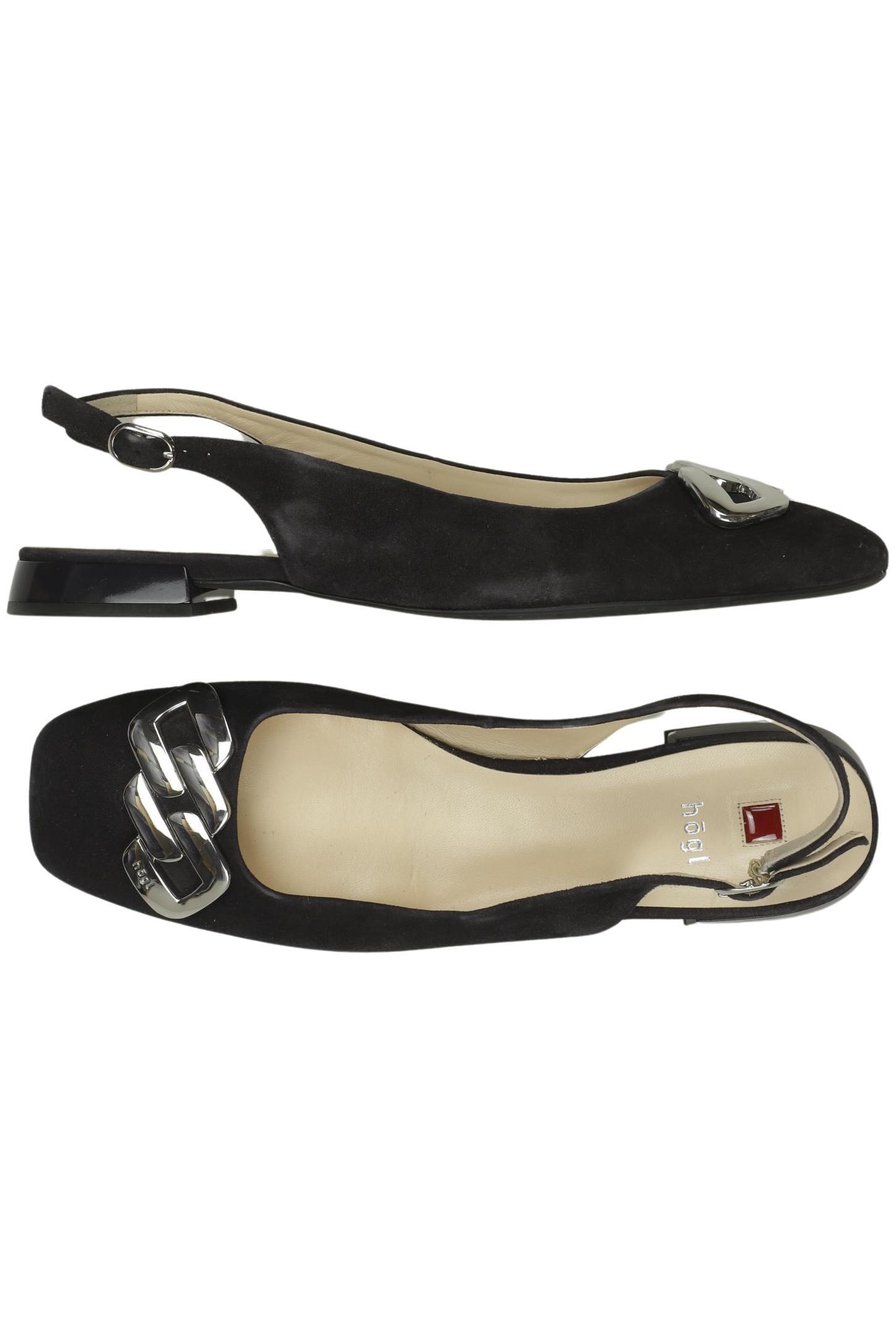 

högl Damen Ballerinas, schwarz, Gr. 6.5