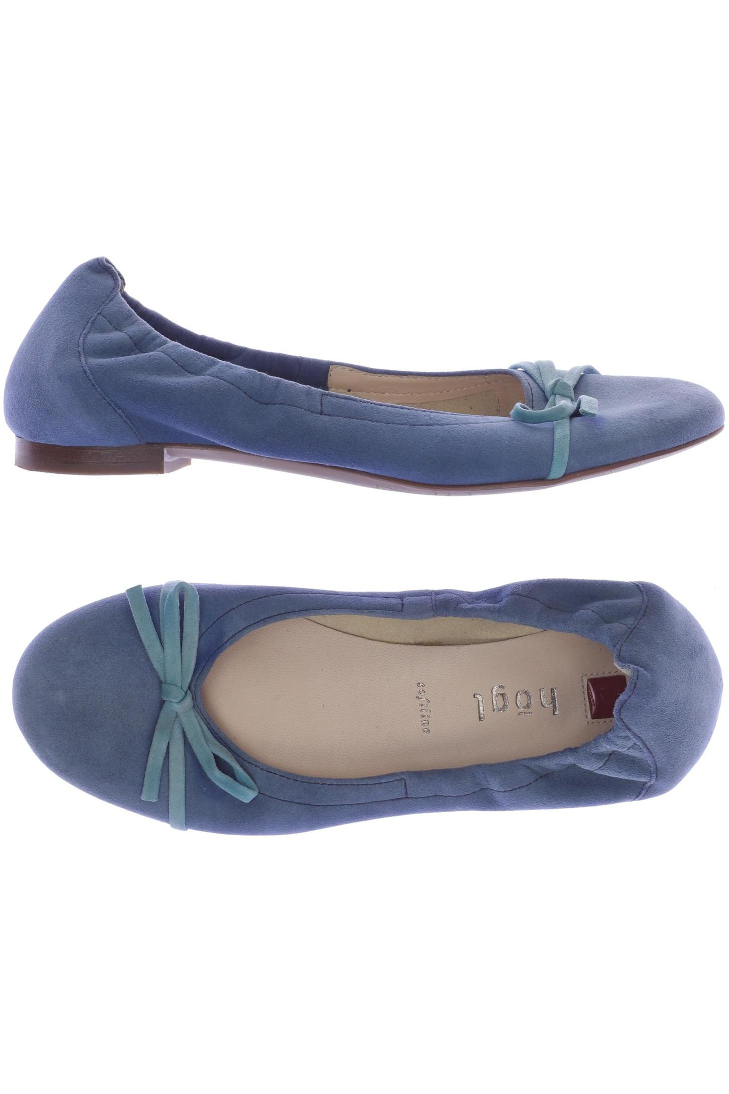 

högl Damen Ballerinas, blau, Gr. 3.5