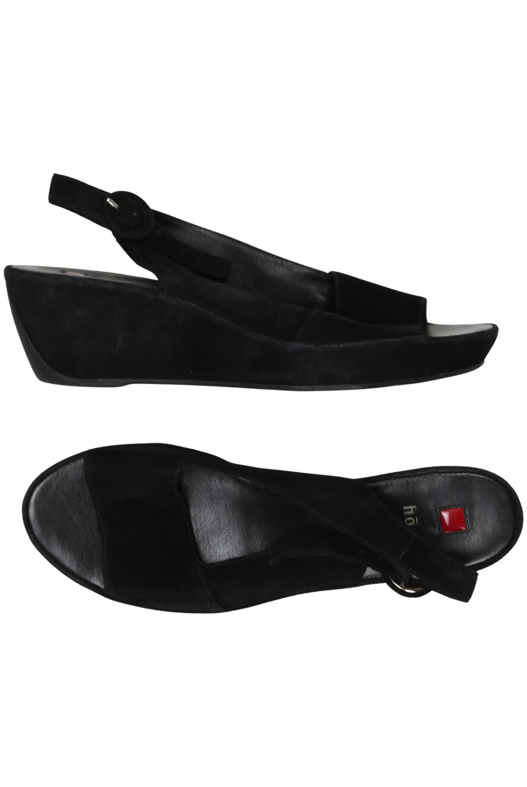 

högl Damen Sandale, schwarz, Gr. 6.5