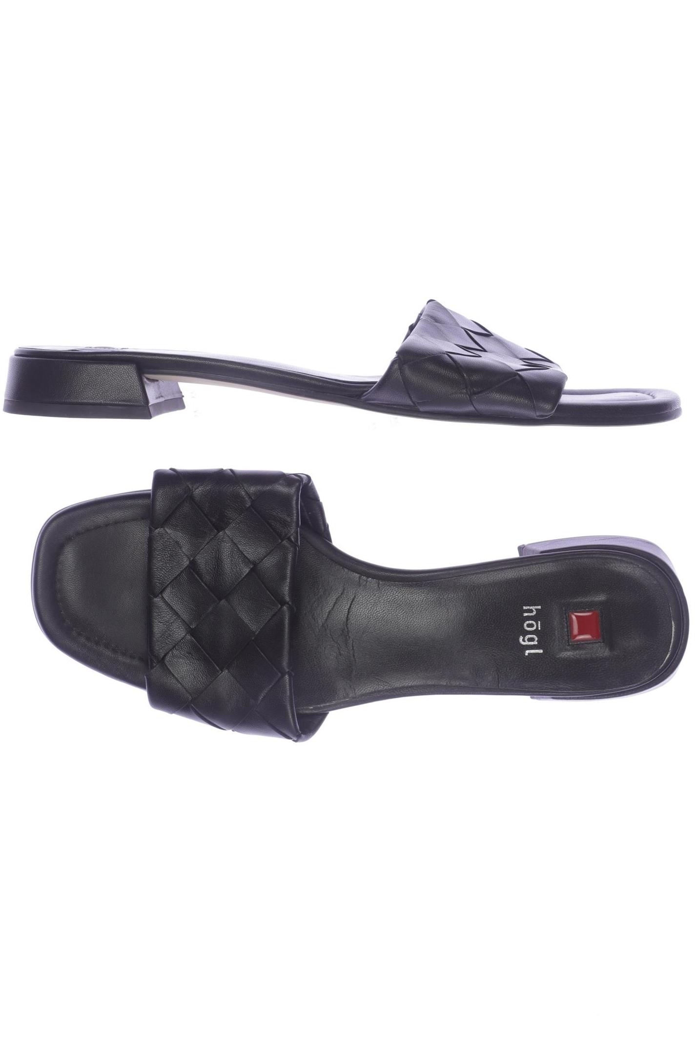 

högl Damen Sandale, schwarz, Gr. 6.5