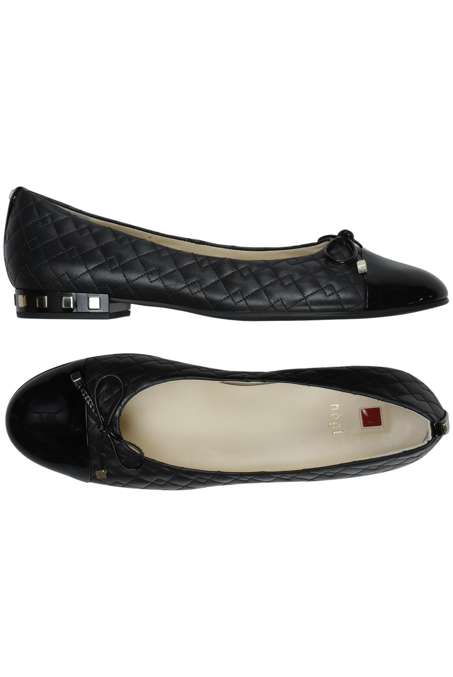 

högl Damen Ballerinas, schwarz, Gr. 6.5