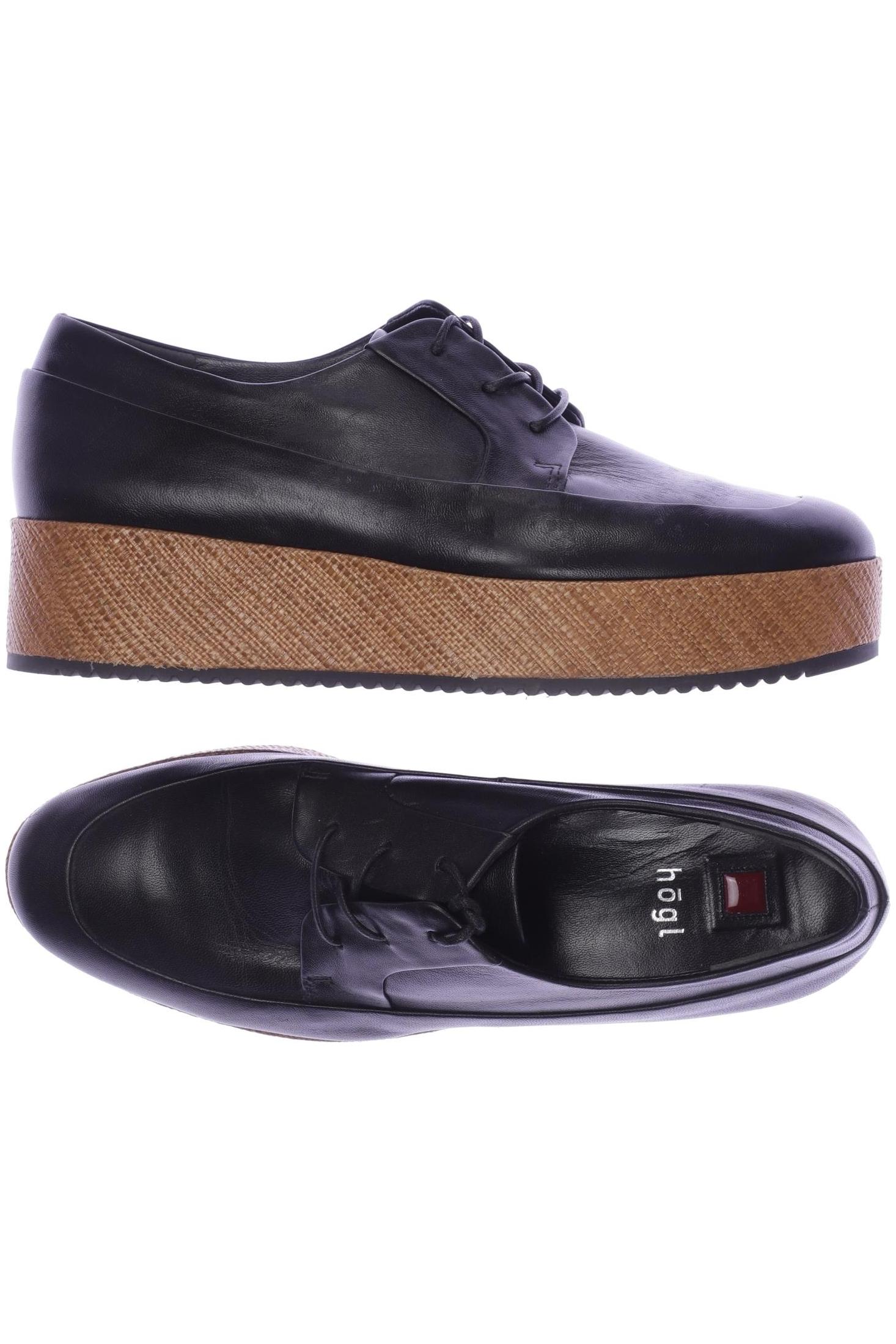 

högl Damen Halbschuh, schwarz, Gr. 4