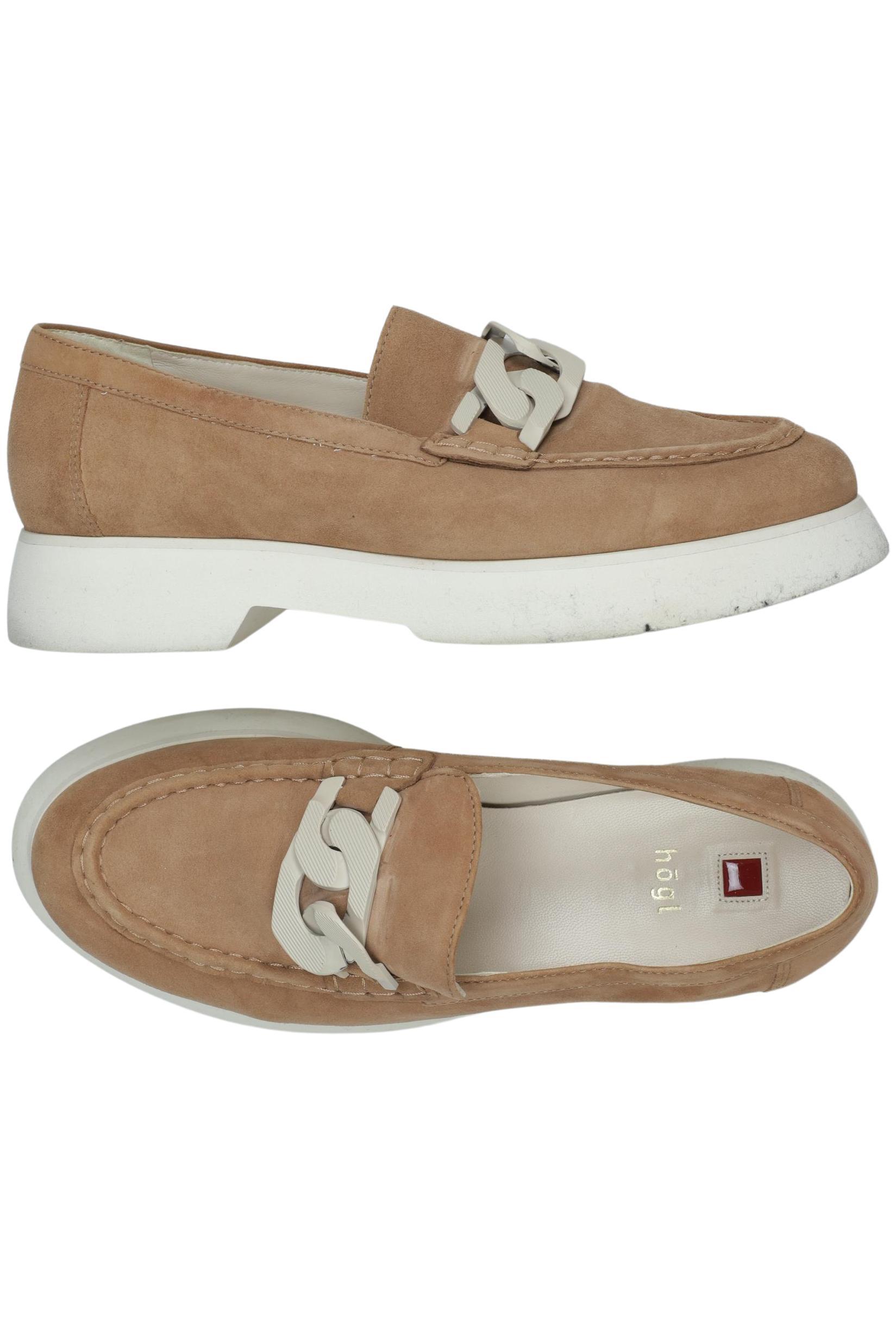 

högl Damen Halbschuh, beige, Gr. 5