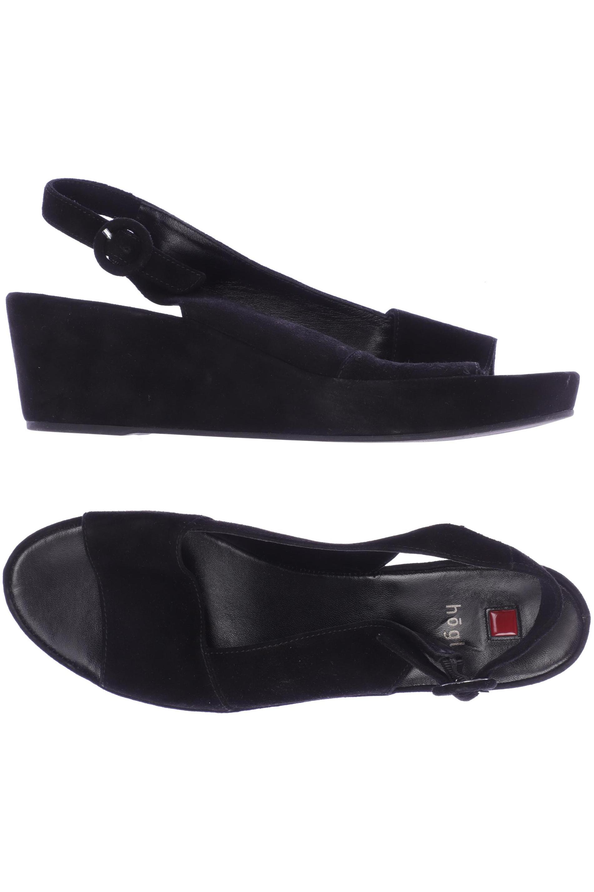 

högl Damen Sandale, schwarz, Gr. 9