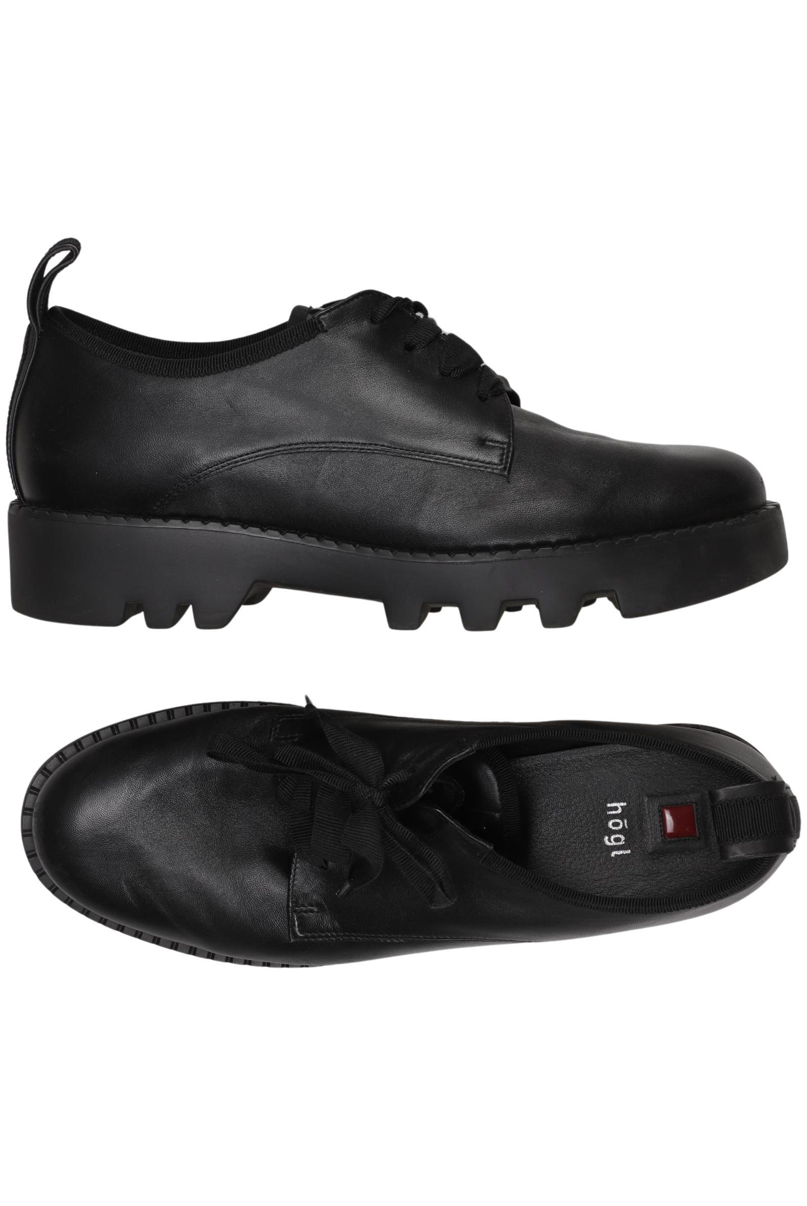 

högl Damen Halbschuh, schwarz, Gr. 8