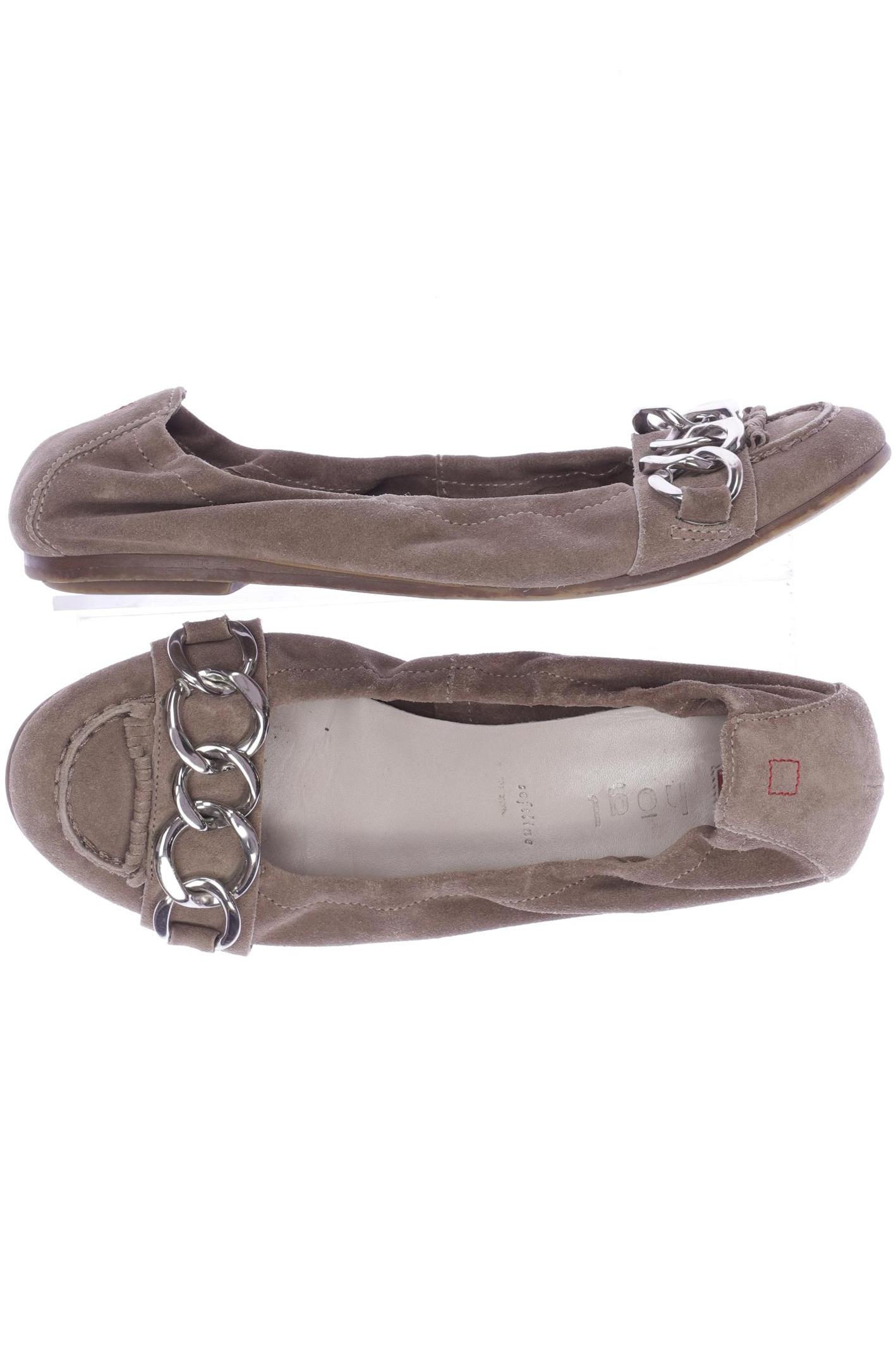 

högl Damen Ballerinas, beige, Gr. 5