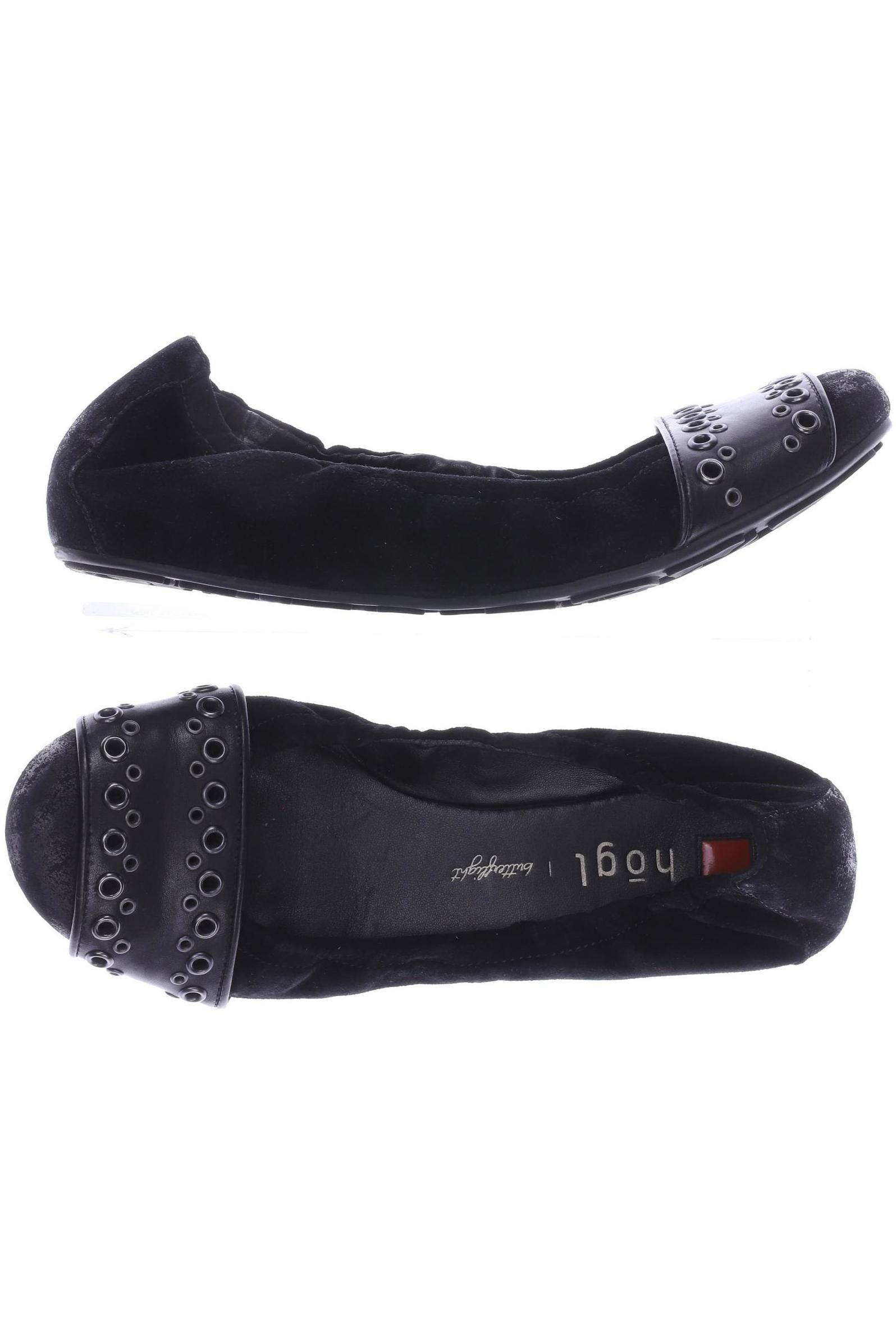 

högl Damen Ballerinas, schwarz, Gr. 4