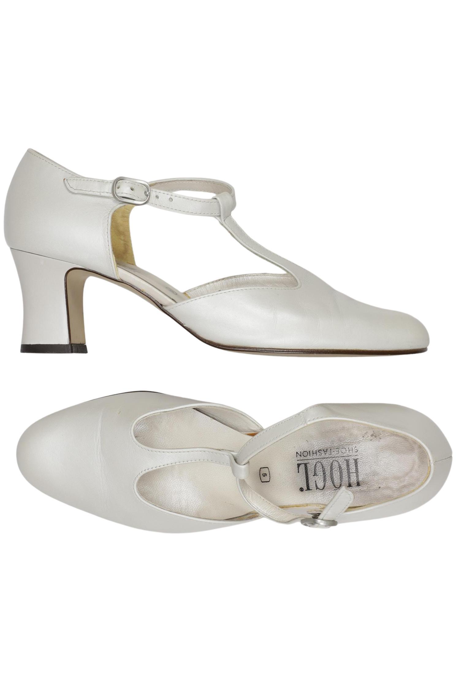 

högl Damen Pumps, weiß, Gr. 5