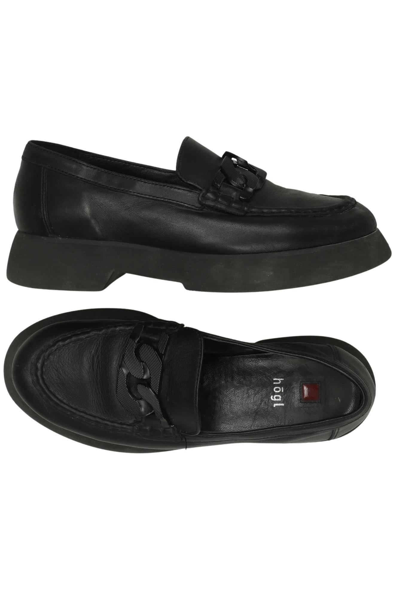 

högl Damen Halbschuh, schwarz, Gr. 3.5