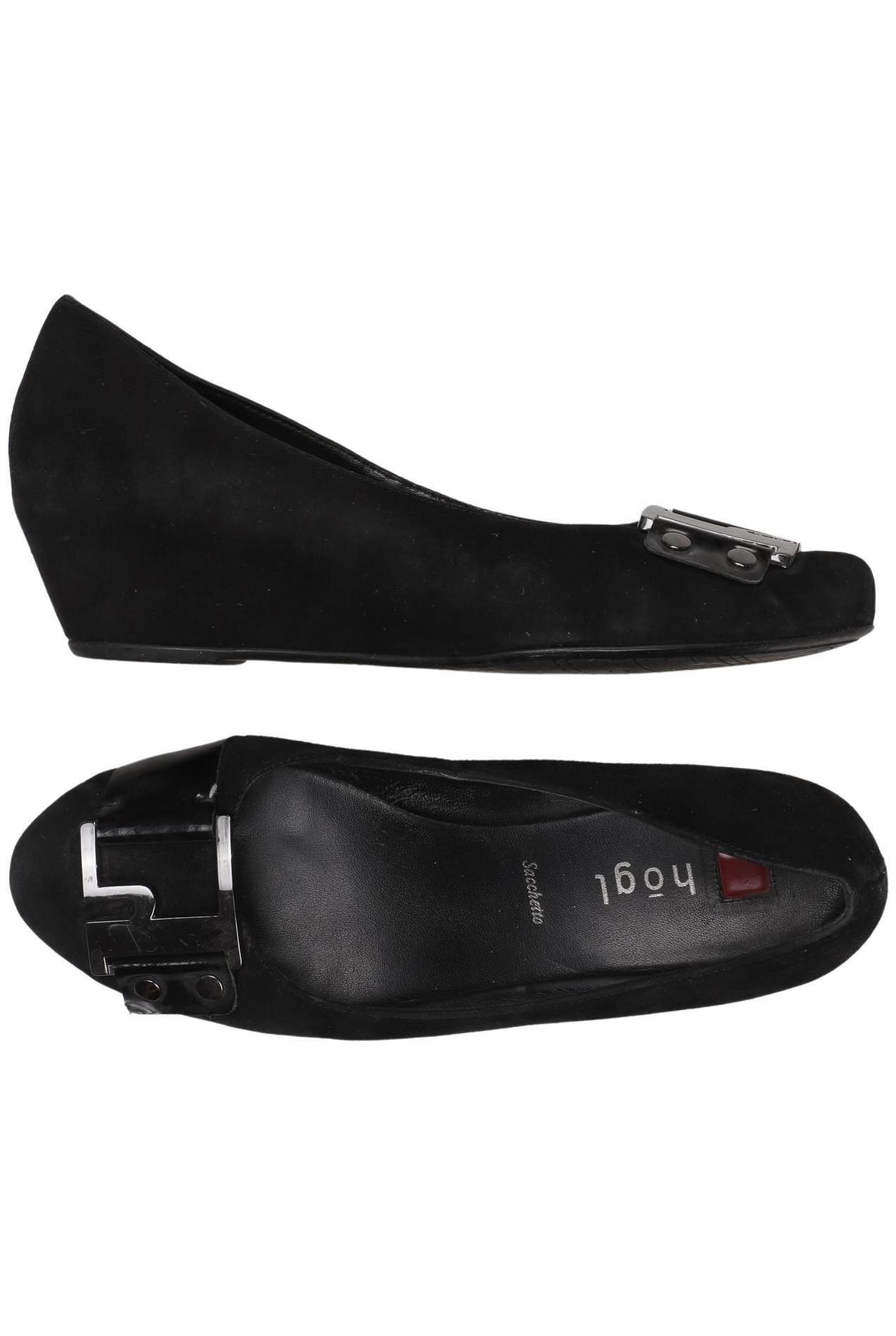

högl Damen Ballerinas, schwarz, Gr. 5.5