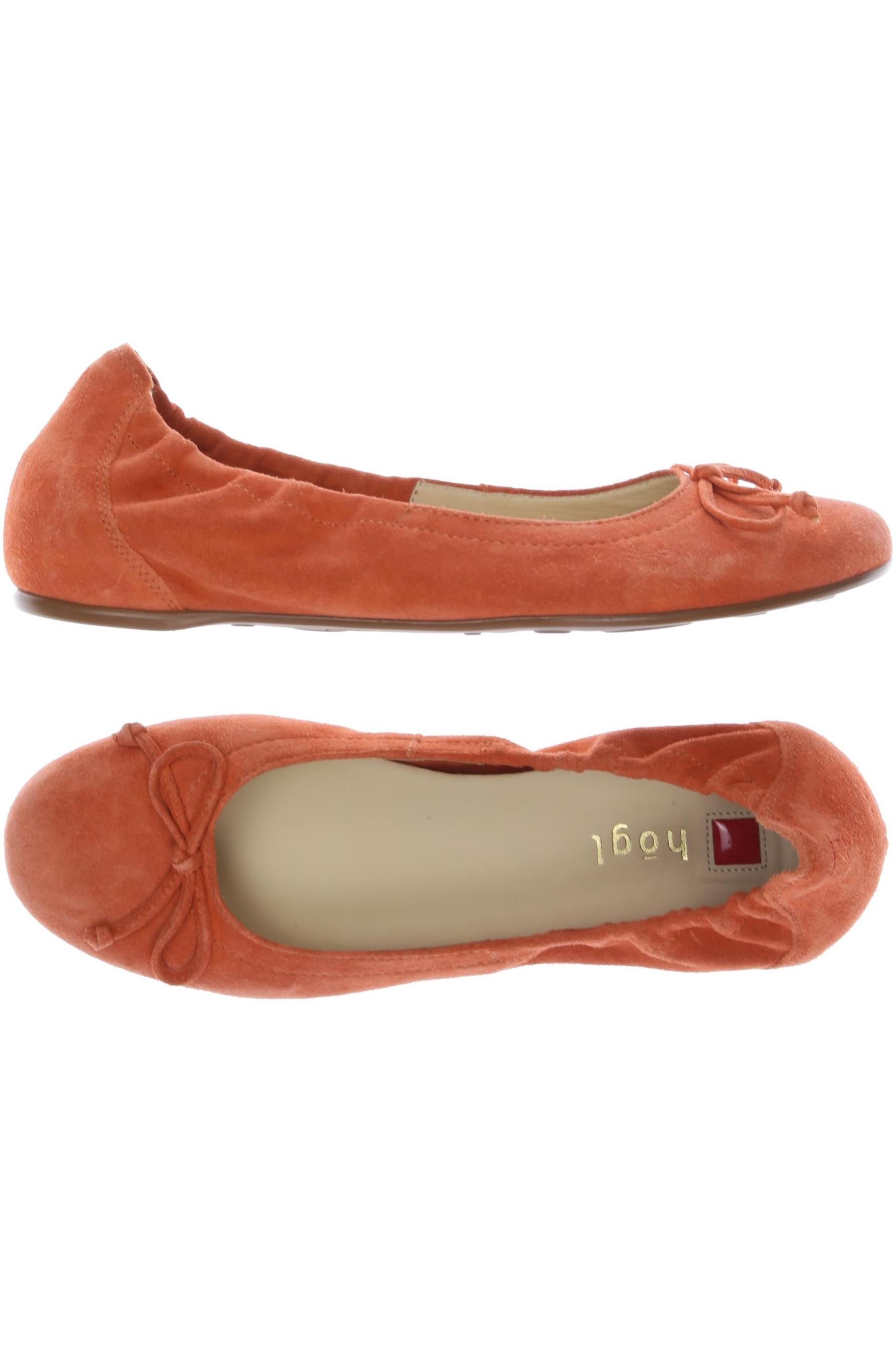 

högl Damen Ballerinas, orange, Gr. 5.5