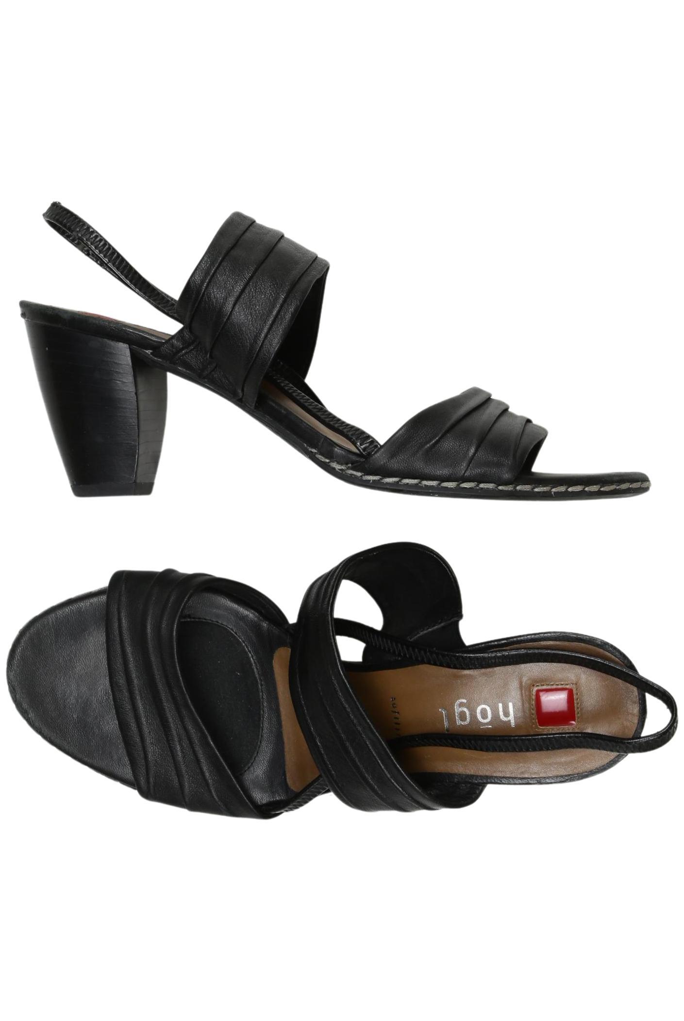 

högl Damen Sandale, schwarz, Gr. 6