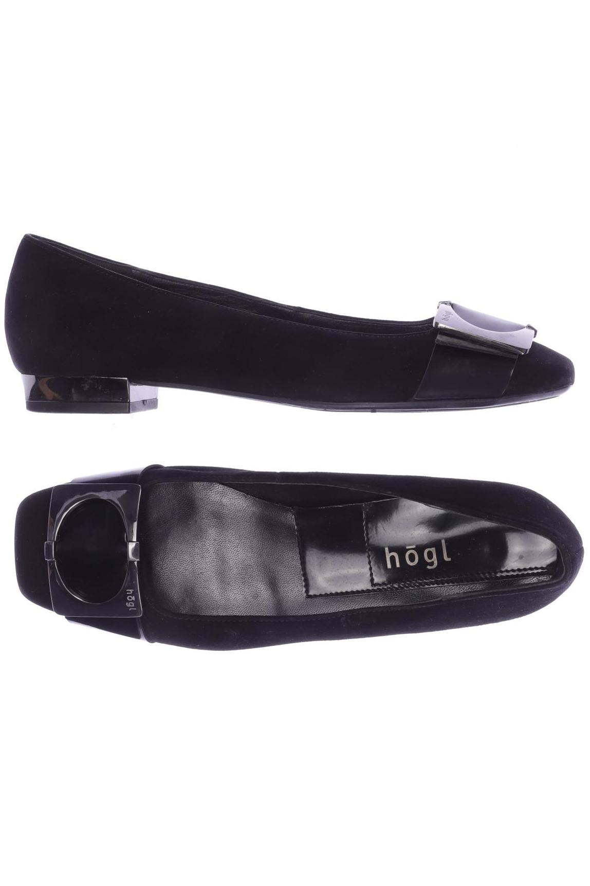 

högl Damen Ballerinas, schwarz, Gr. 4