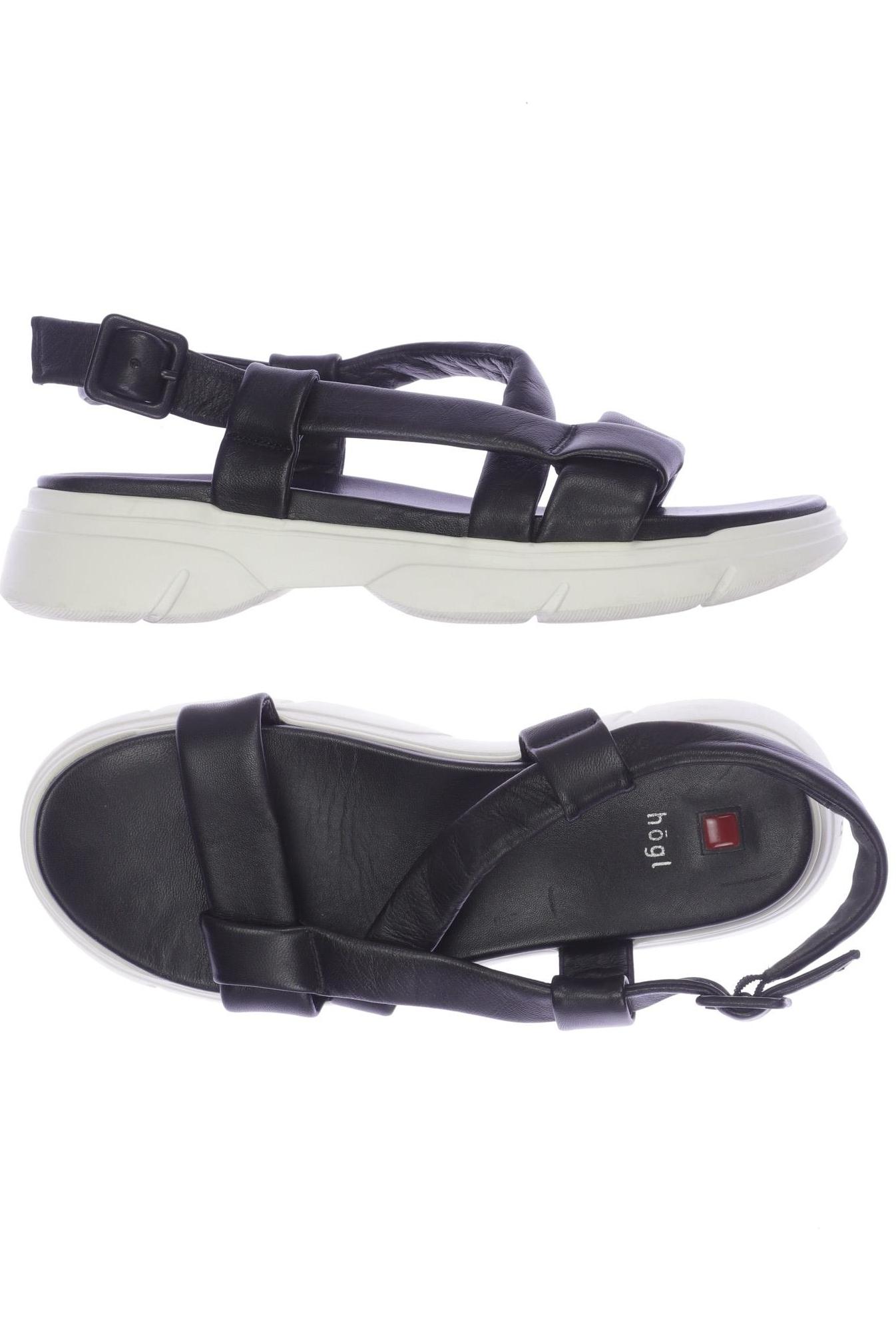 

högl Damen Sandale, schwarz, Gr. 39