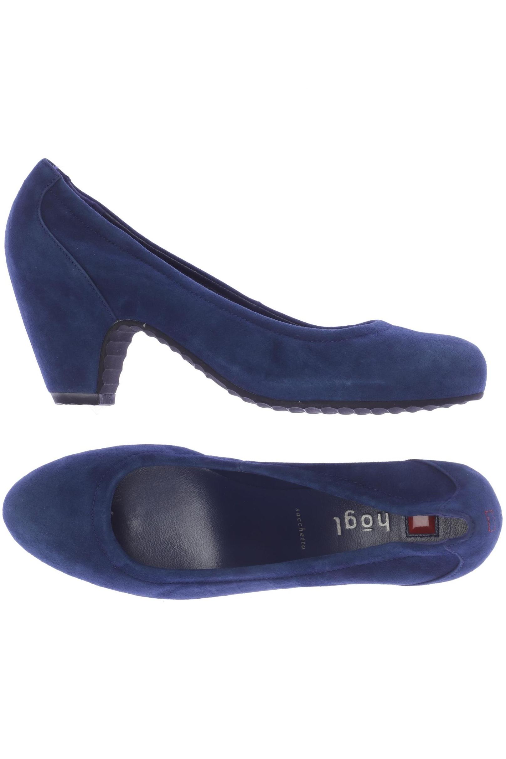 

högl Damen Pumps, blau, Gr. 6.5