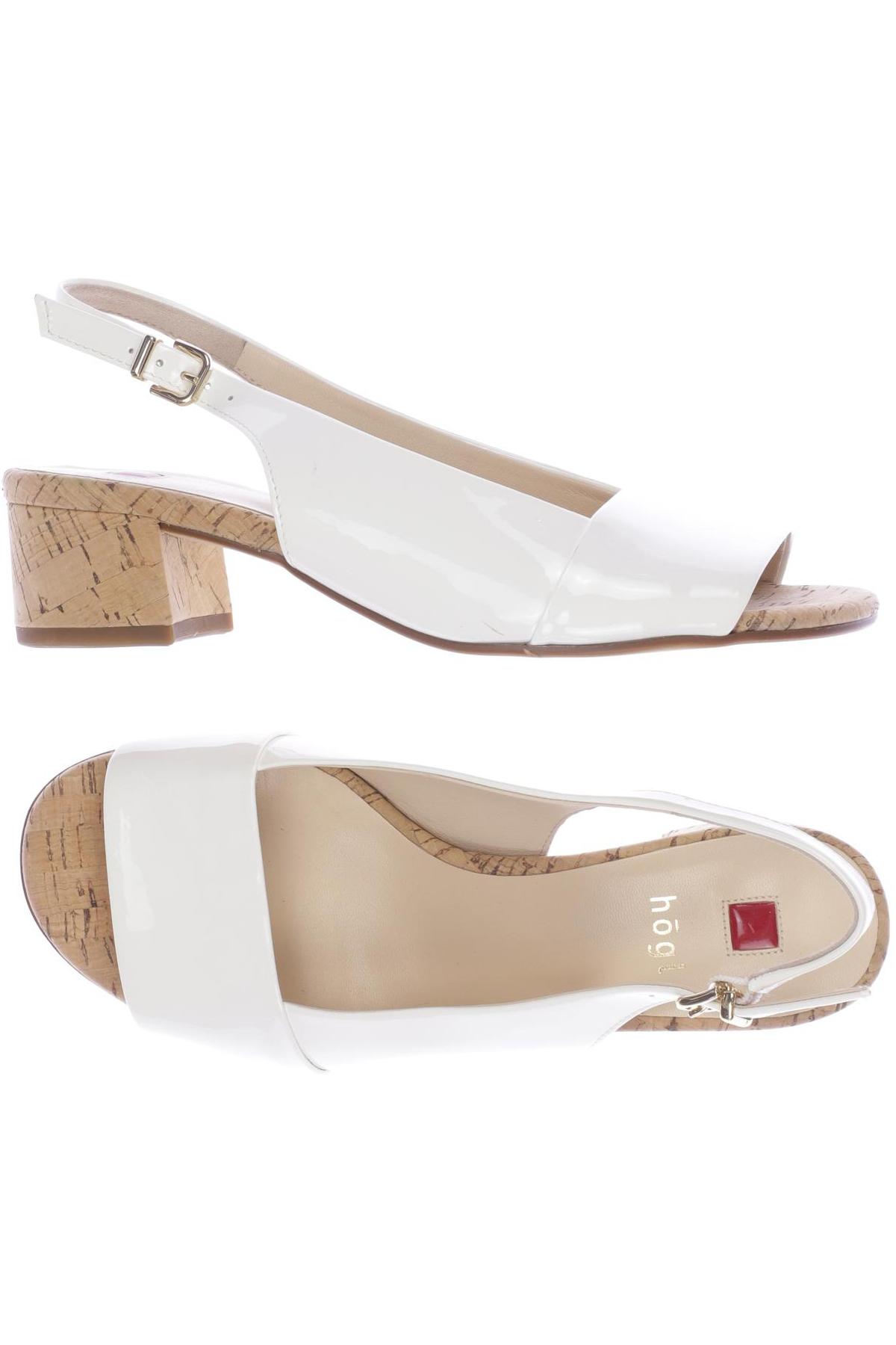 

högl Damen Sandale, weiß, Gr. 3