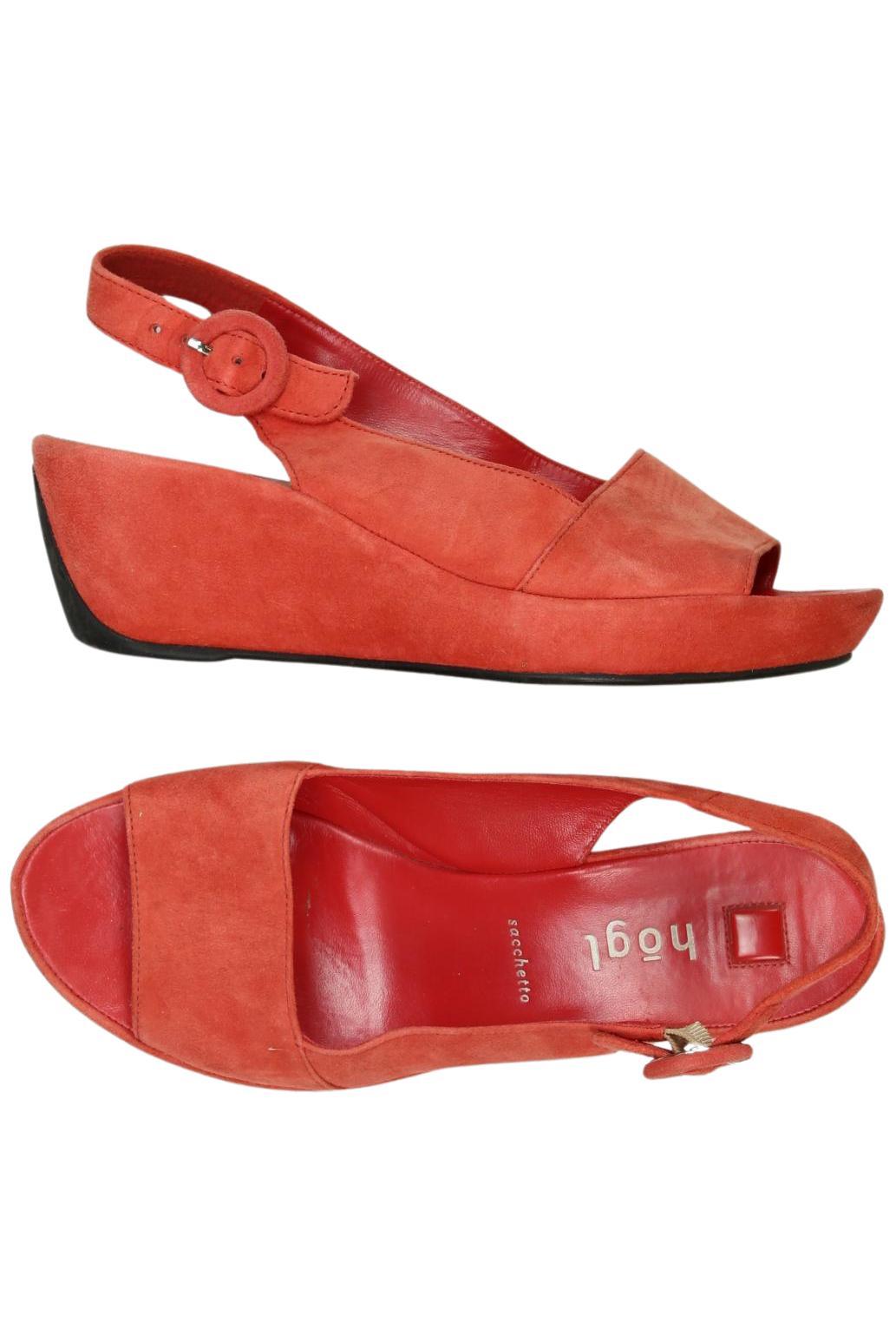 

högl Damen Sandale, rot, Gr. 3.5