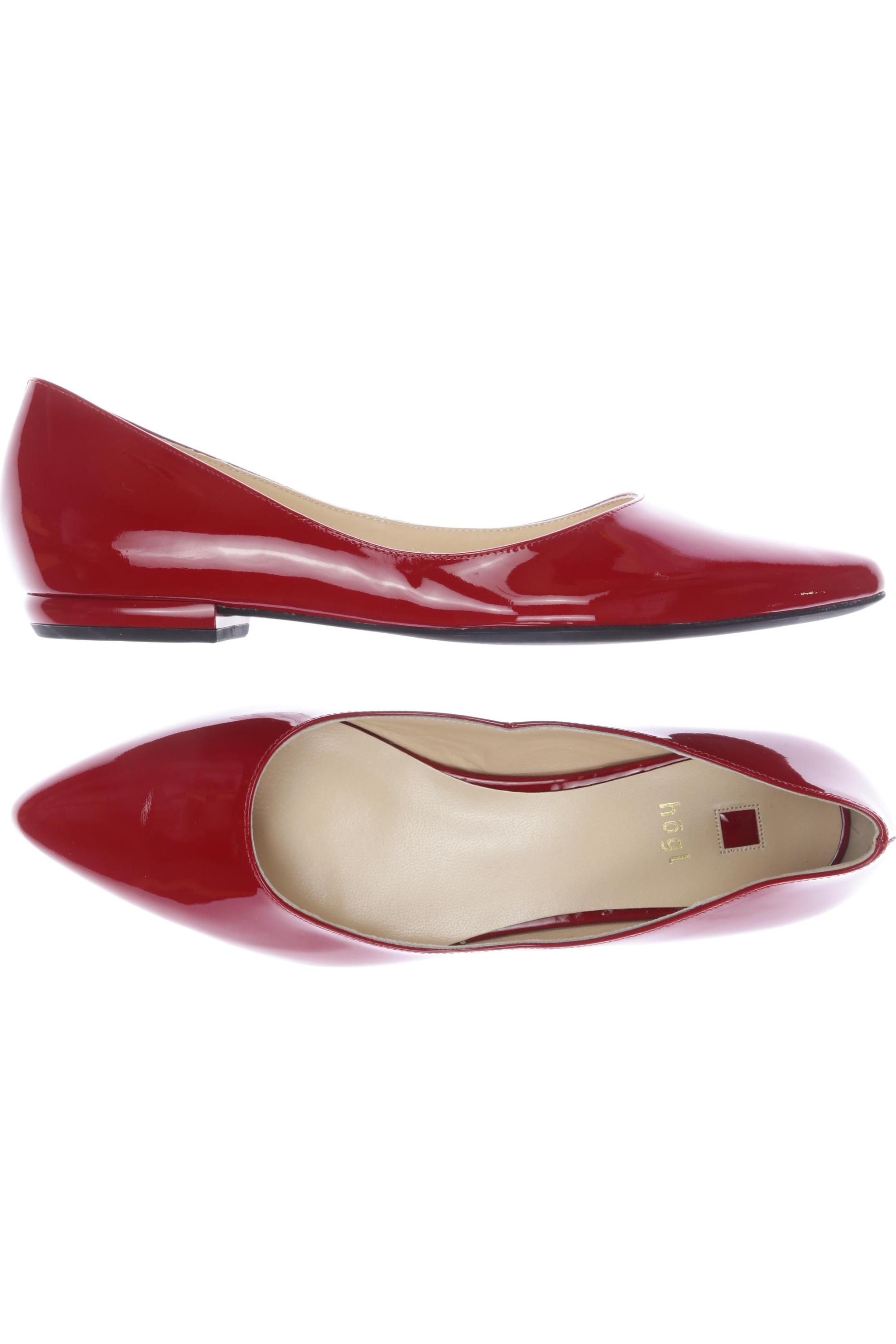 

högl Damen Ballerinas, rot, Gr. 6.5