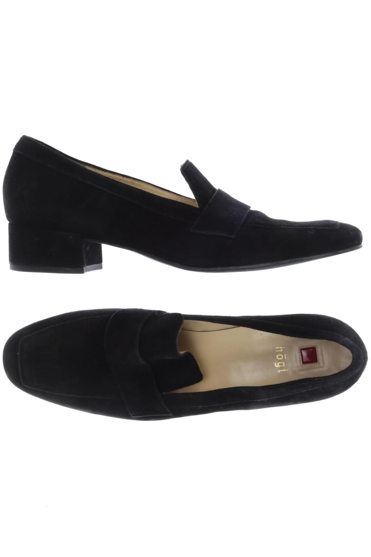 

högl Damen Halbschuh, schwarz, Gr. 6.5