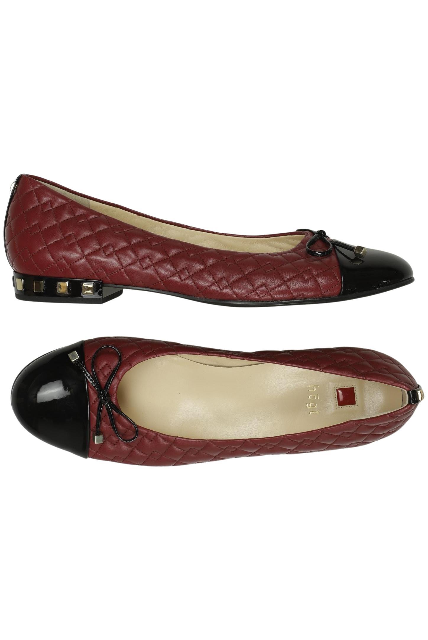 

högl Damen Ballerinas, bordeaux, Gr. 5.5
