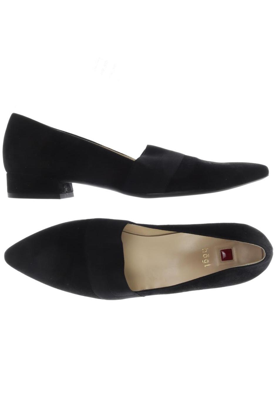 

högl Damen Halbschuh, schwarz, Gr. 5.5