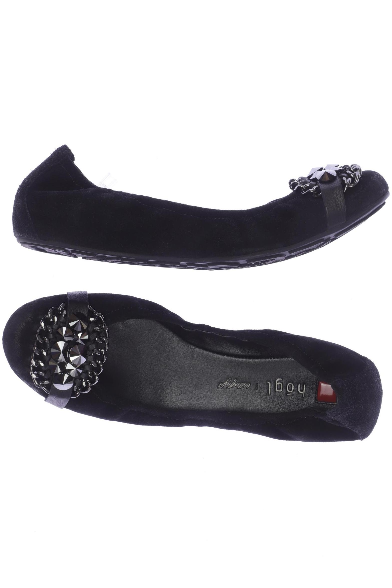 

högl Damen Ballerinas, schwarz, Gr. 8
