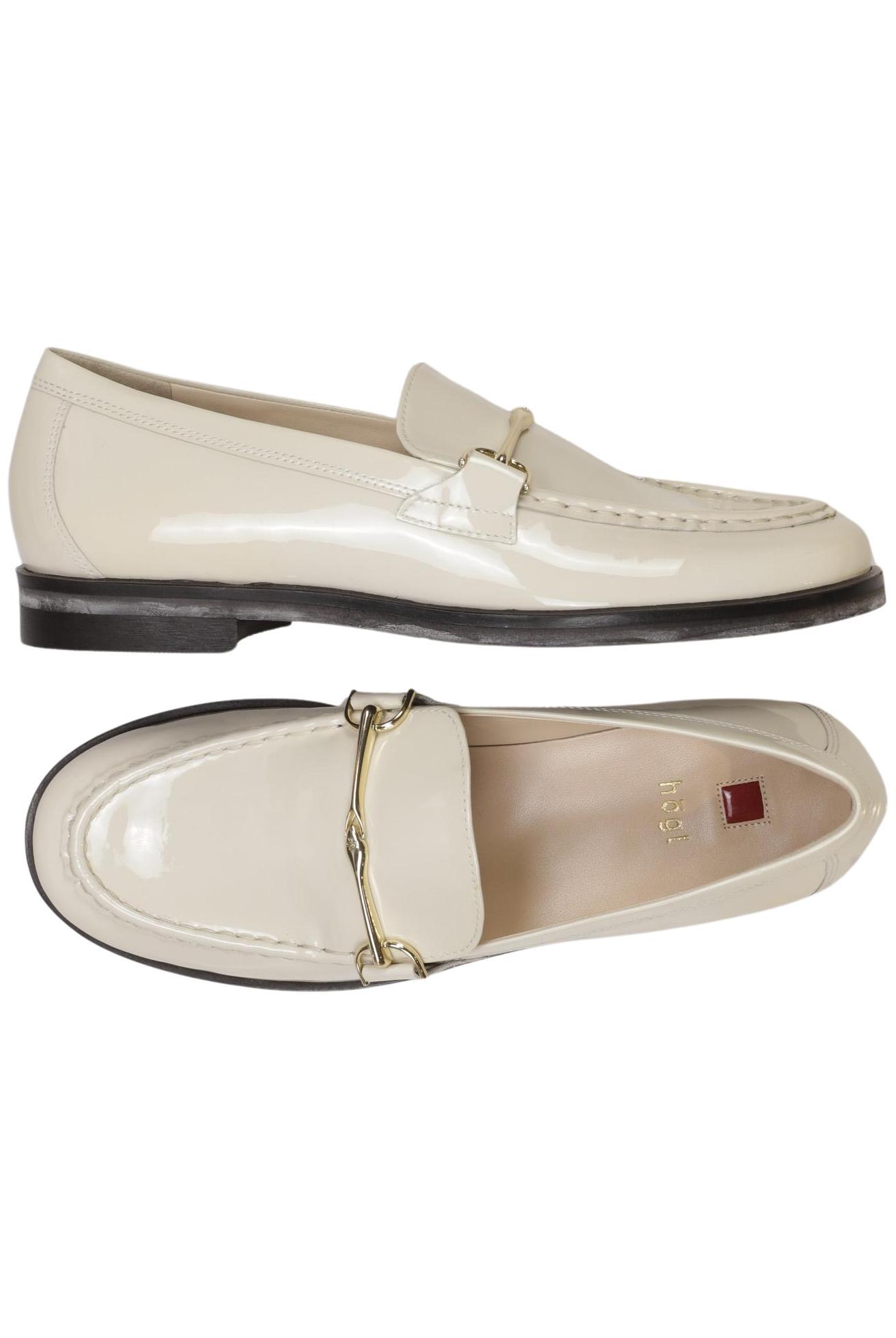 

högl Damen Halbschuh, cremeweiß, Gr. 5