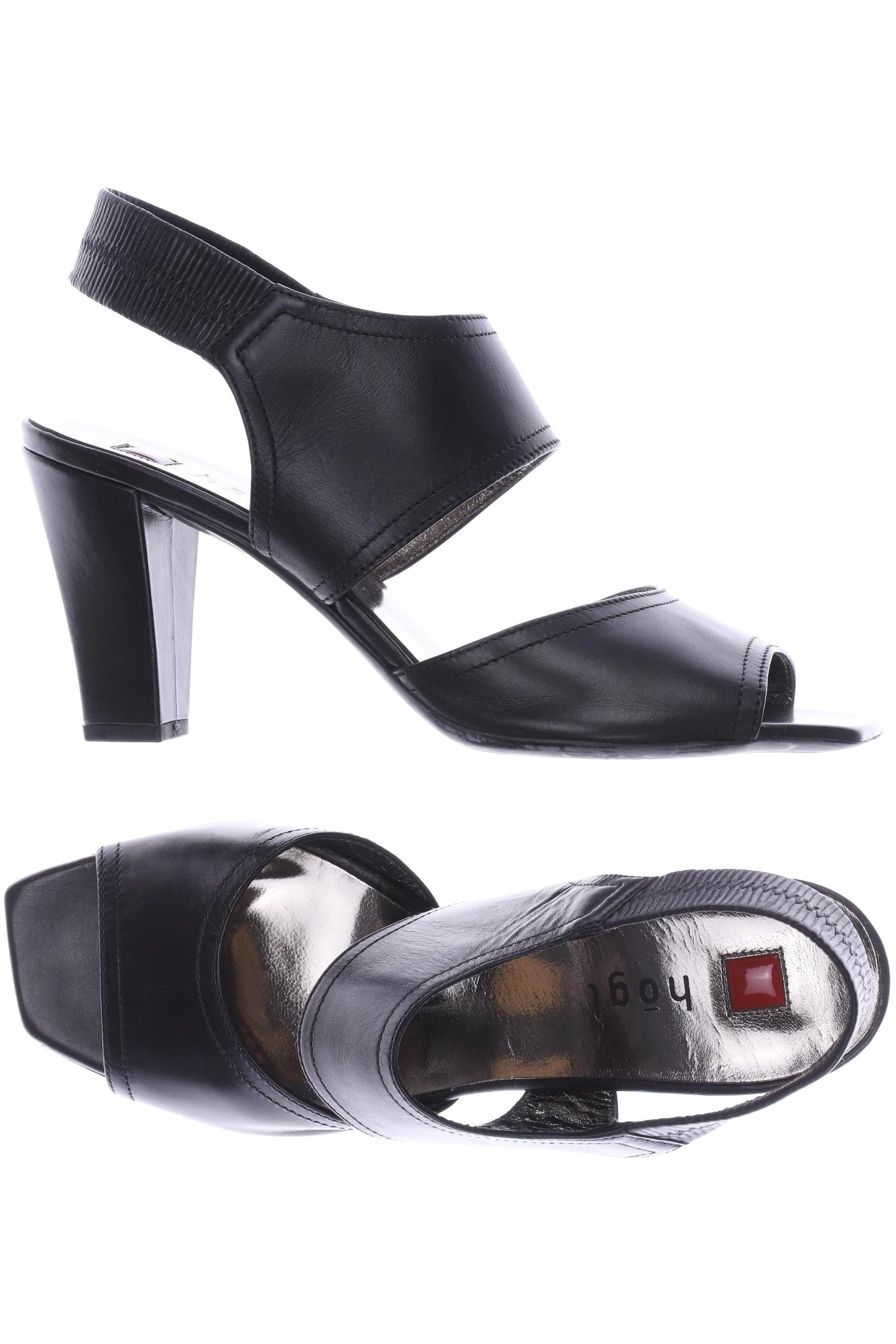 

högl Damen Sandale, schwarz, Gr. 5.5