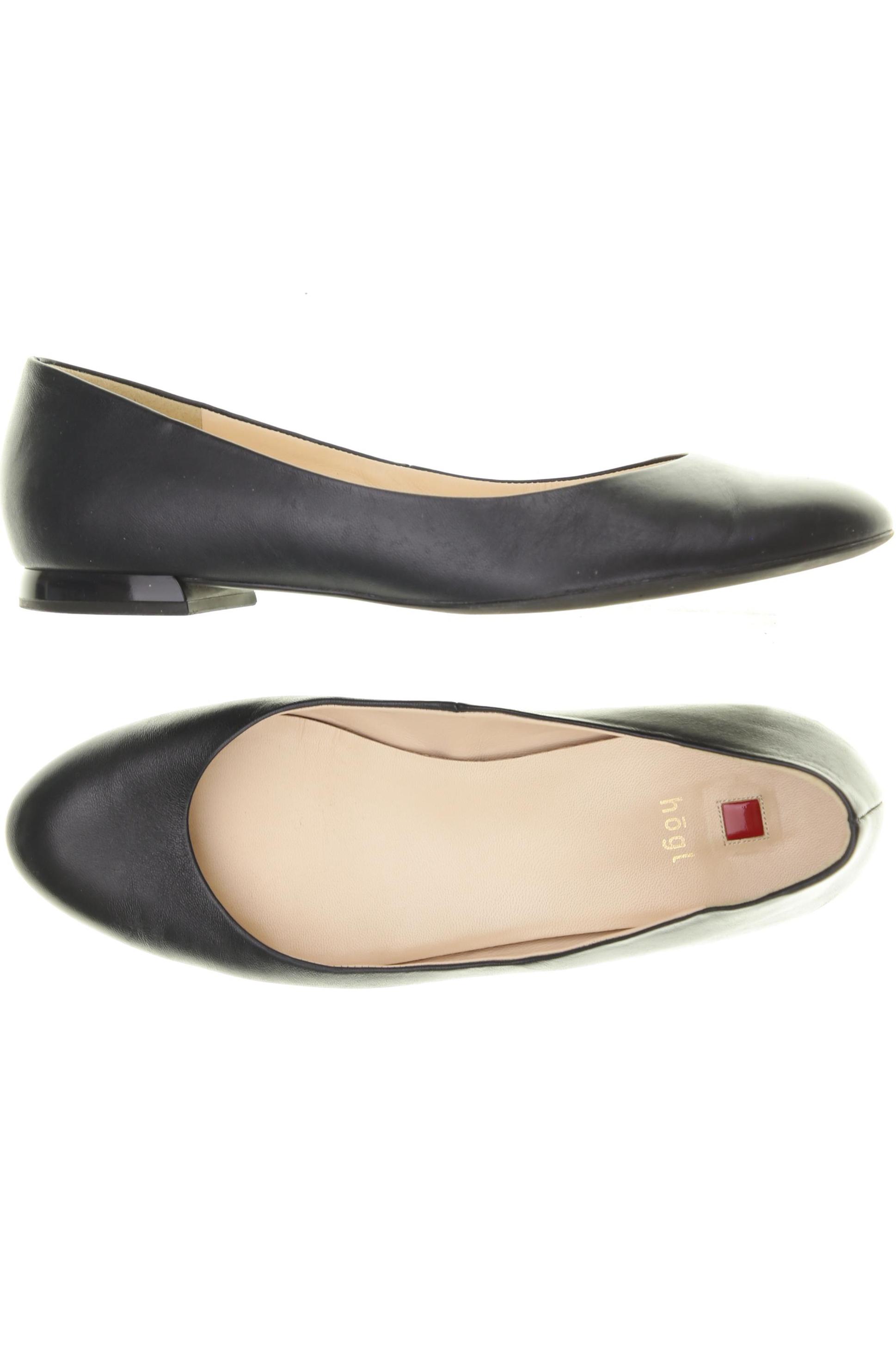 

högl Damen Ballerinas, schwarz, Gr. 6.5