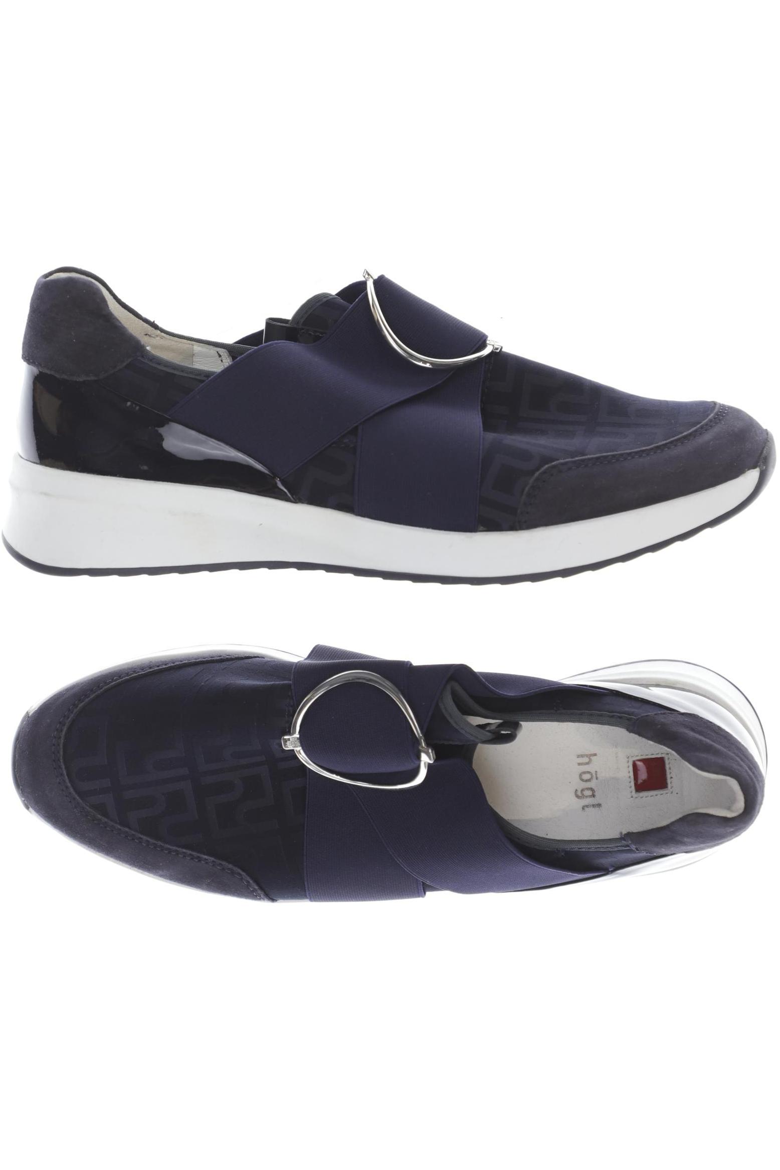 

högl Damen Halbschuh, blau, Gr. 5